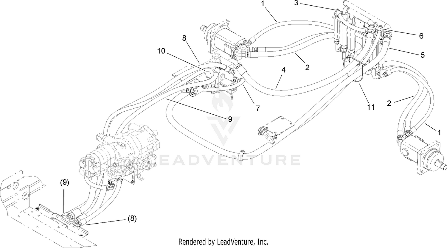 Hose Routing Assembly