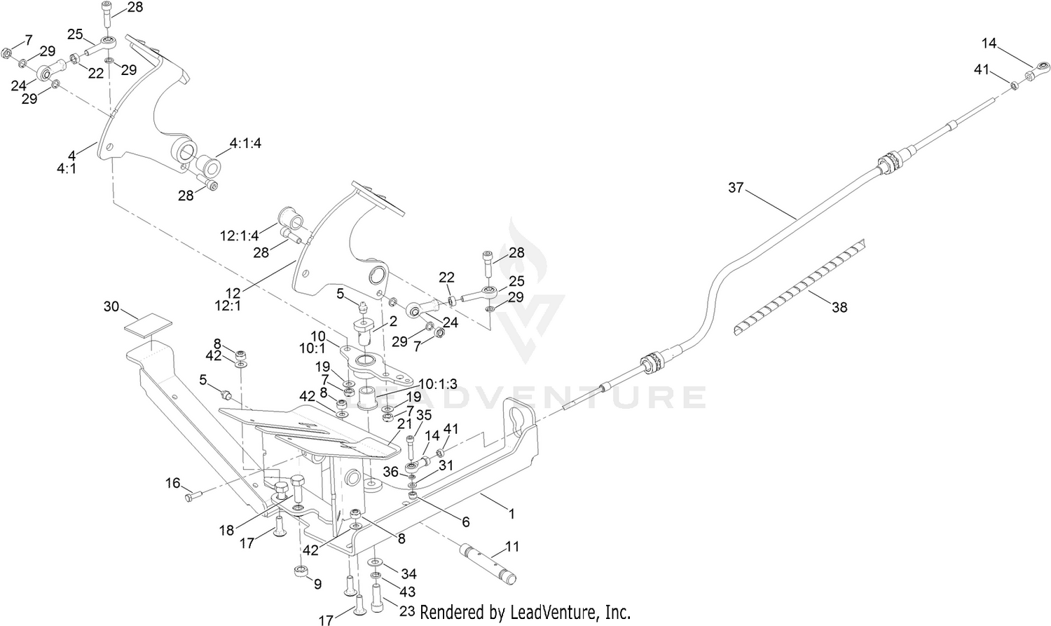 Pedal Control Assembly