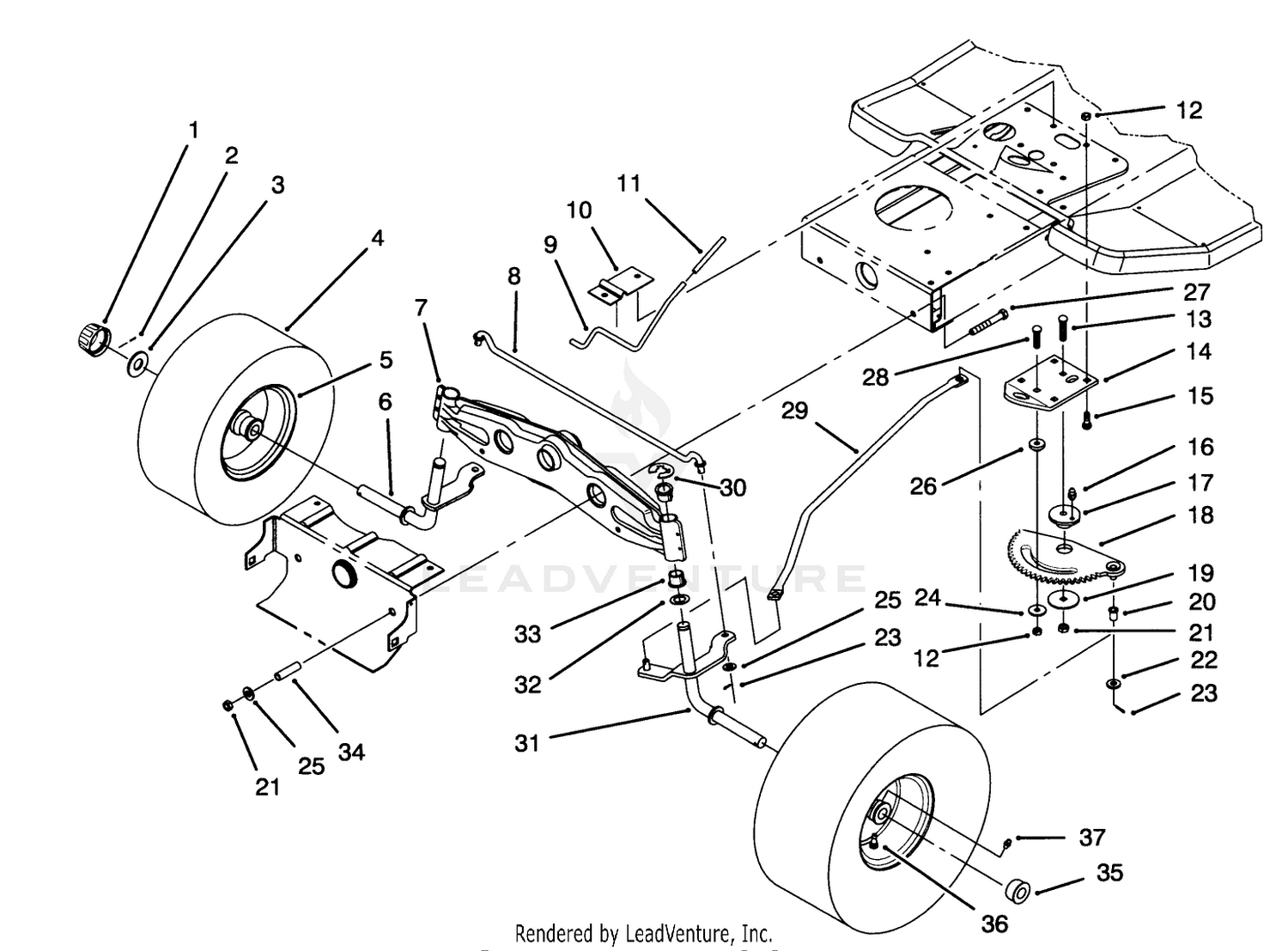 Front Axle Assembly