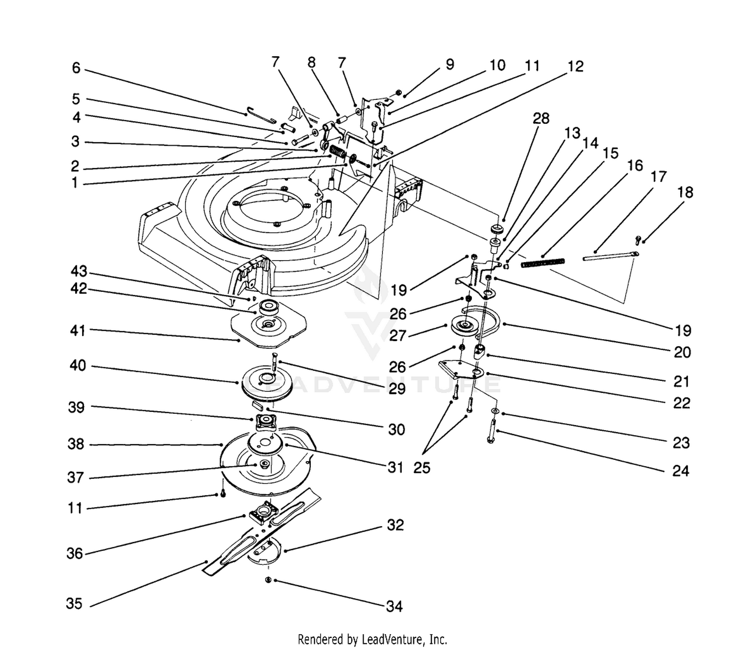 Blade Brake Clutch Assembly