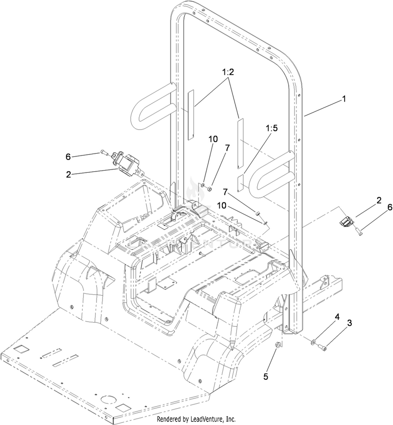 Roll-Over Protection System Assembly