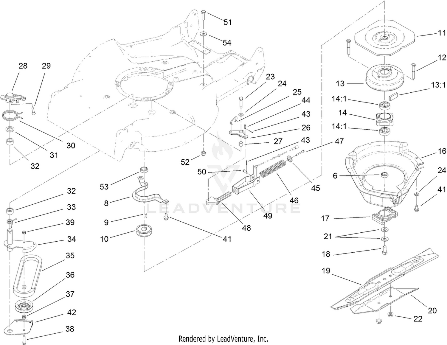 Blade Brake Assembly
