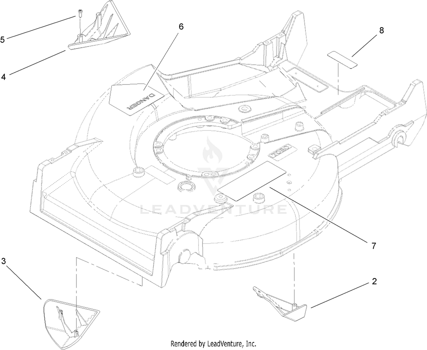 Housing Assembly No. 98-7139