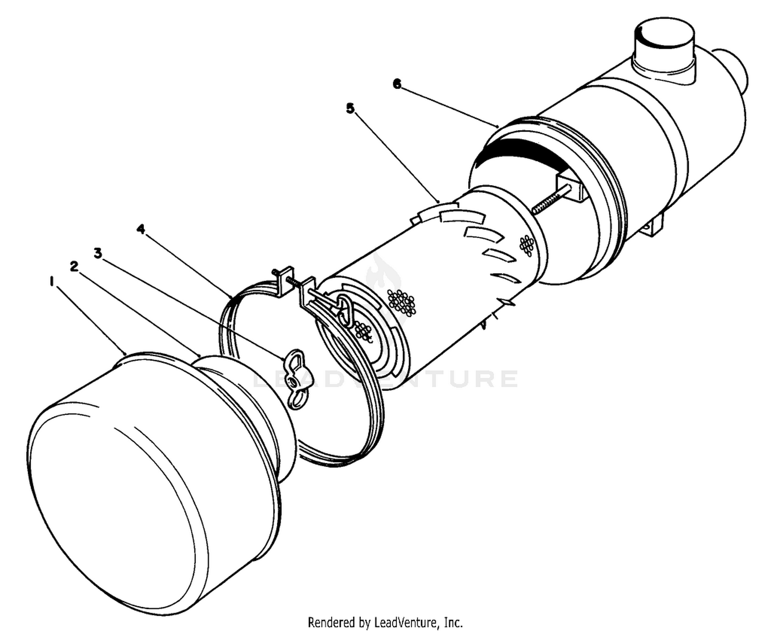Air Cleaner Assembly No. 69-1890