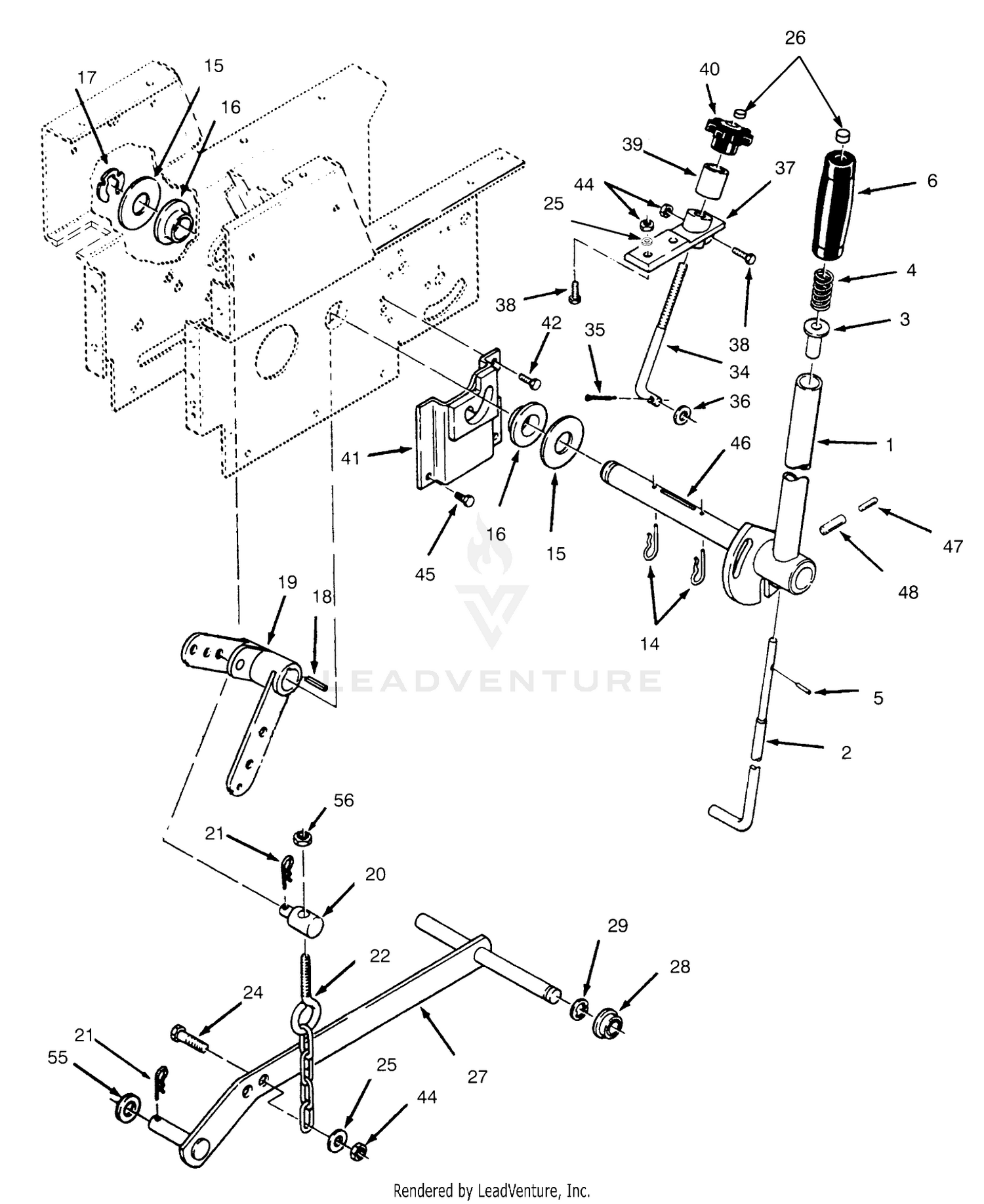 Manual Lift Linkage