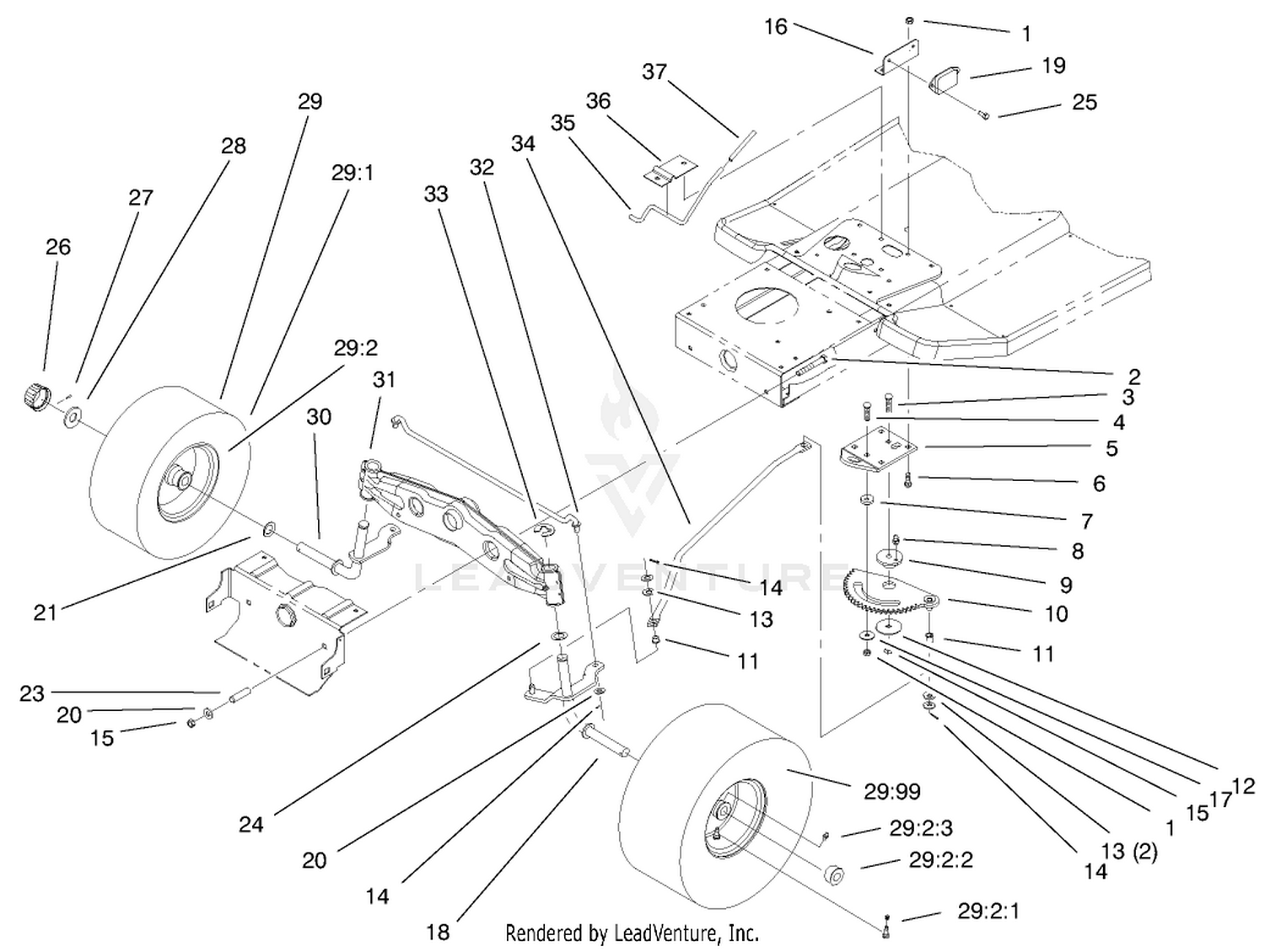 Steering Components Assembly
