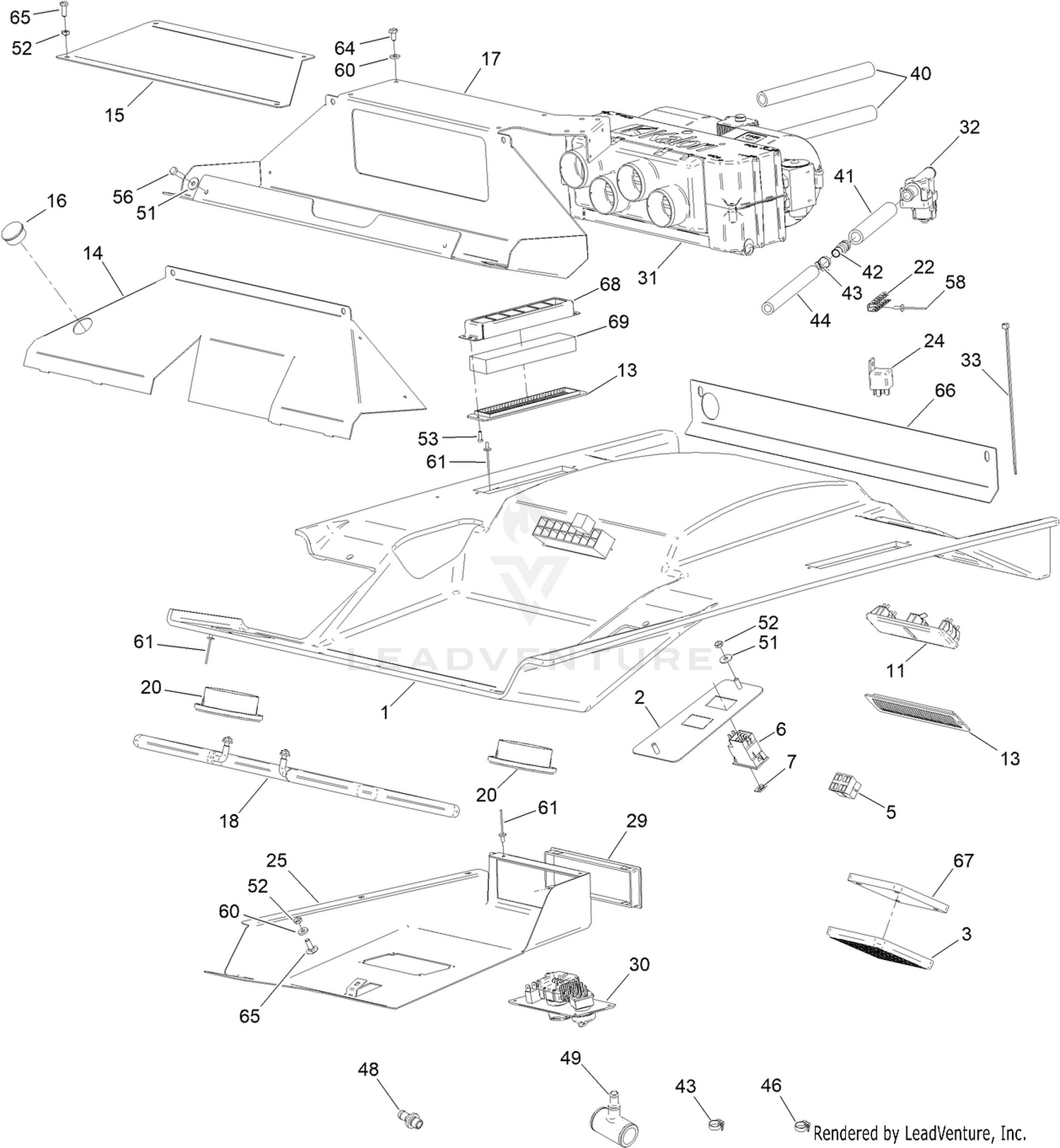 Roof Insert Assembly