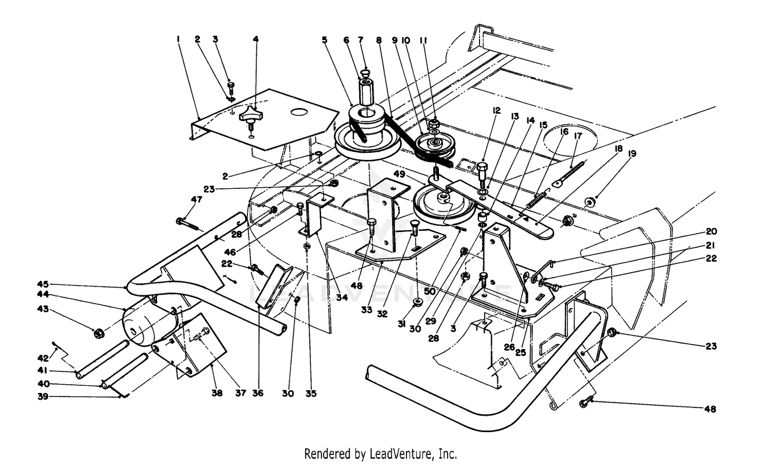 62" Blower Kit Model No. 30503 (optional)(continued)
