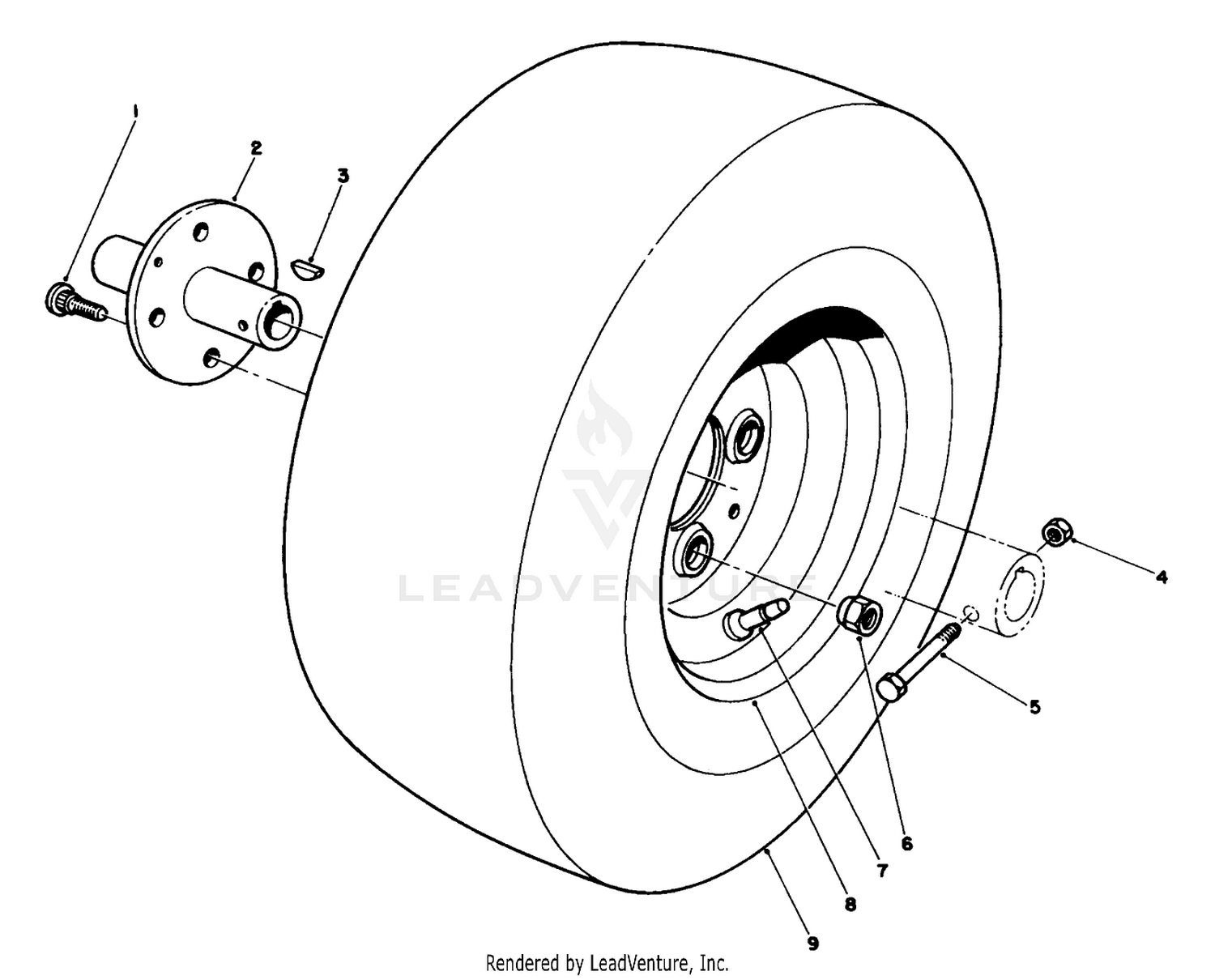 Front Wheel Assembly