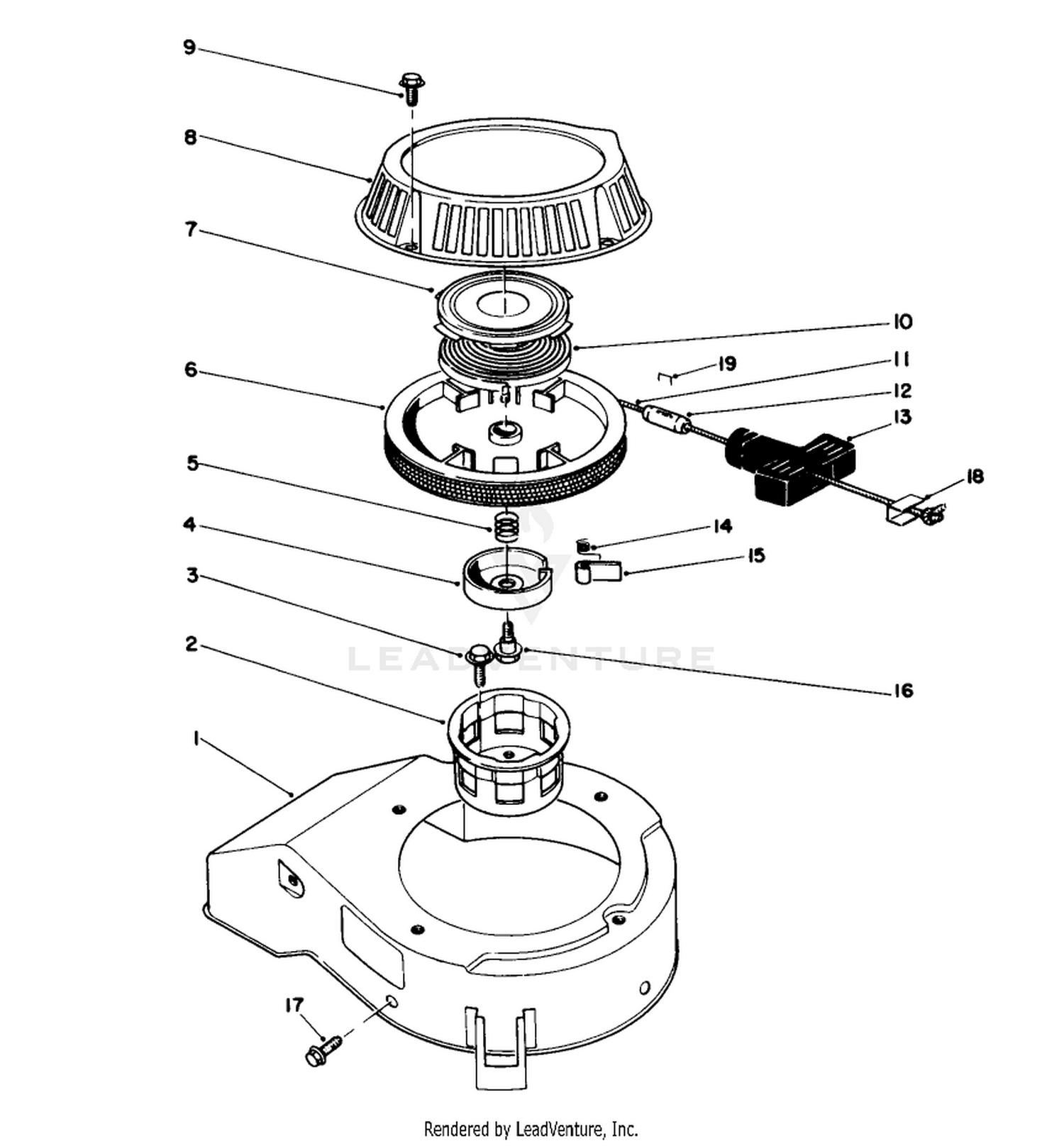 Recoil Assembly (model No.47pj8)