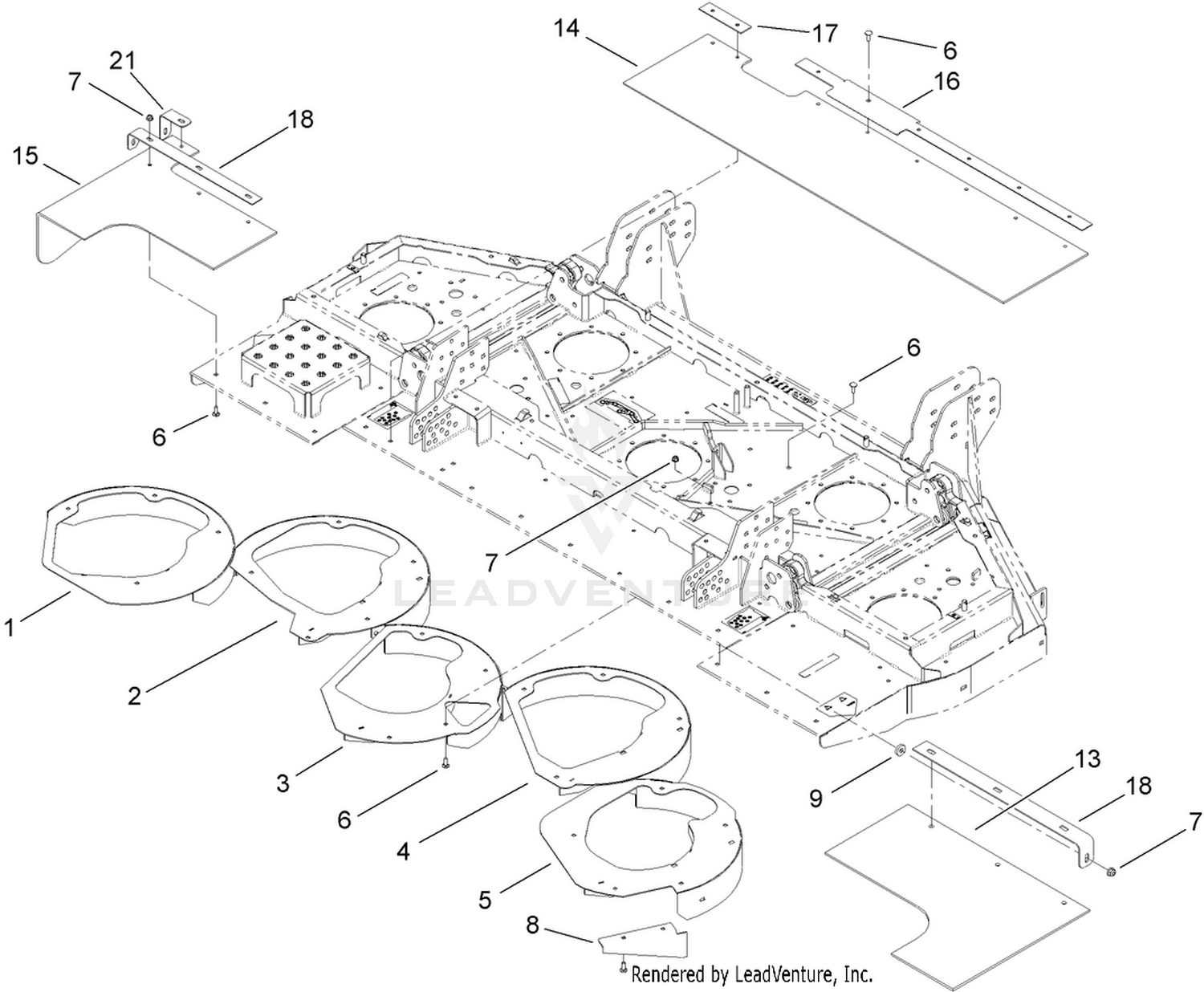 Center Deck  Chamber Assembly