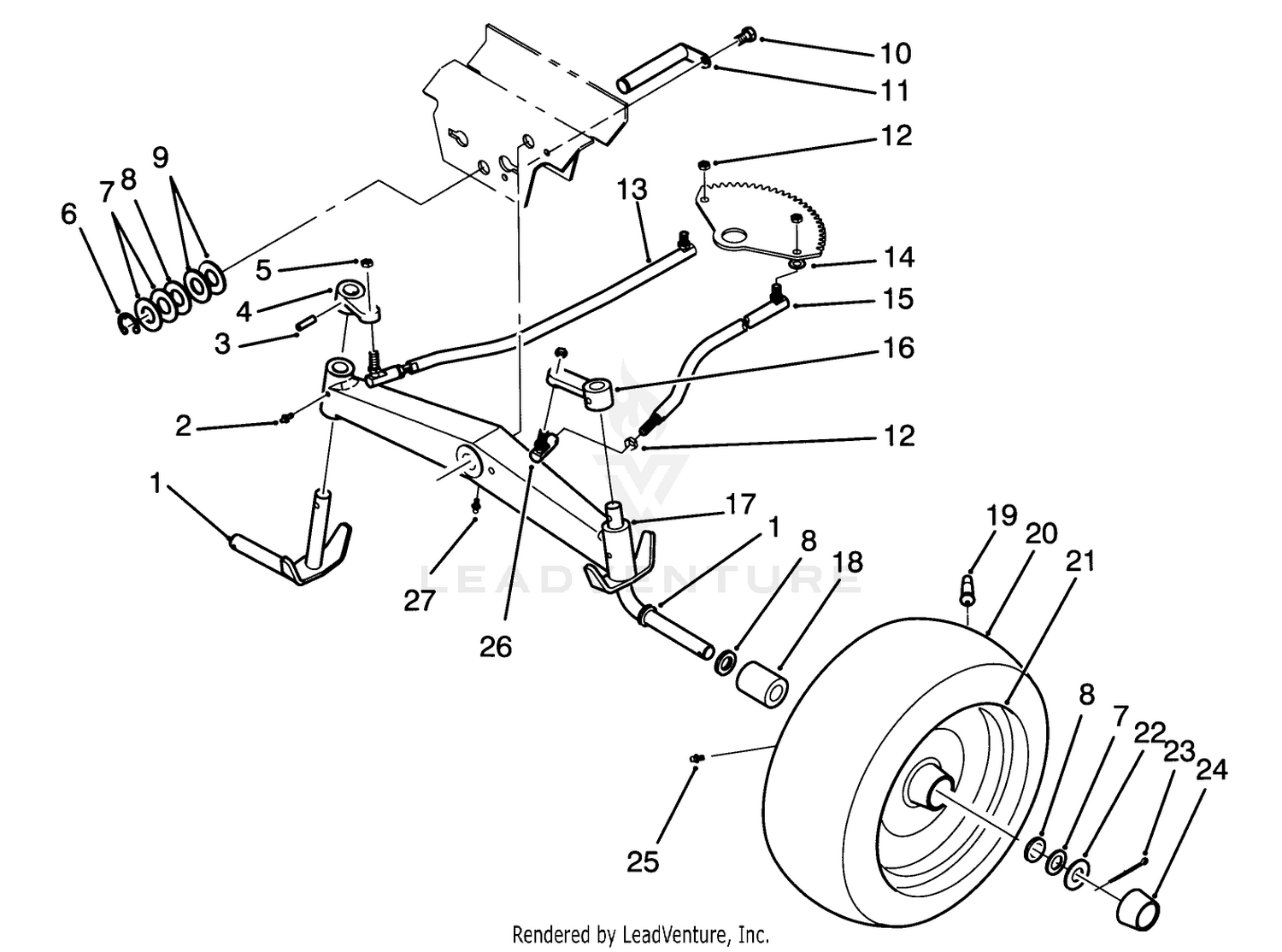 Front Axle Assembly