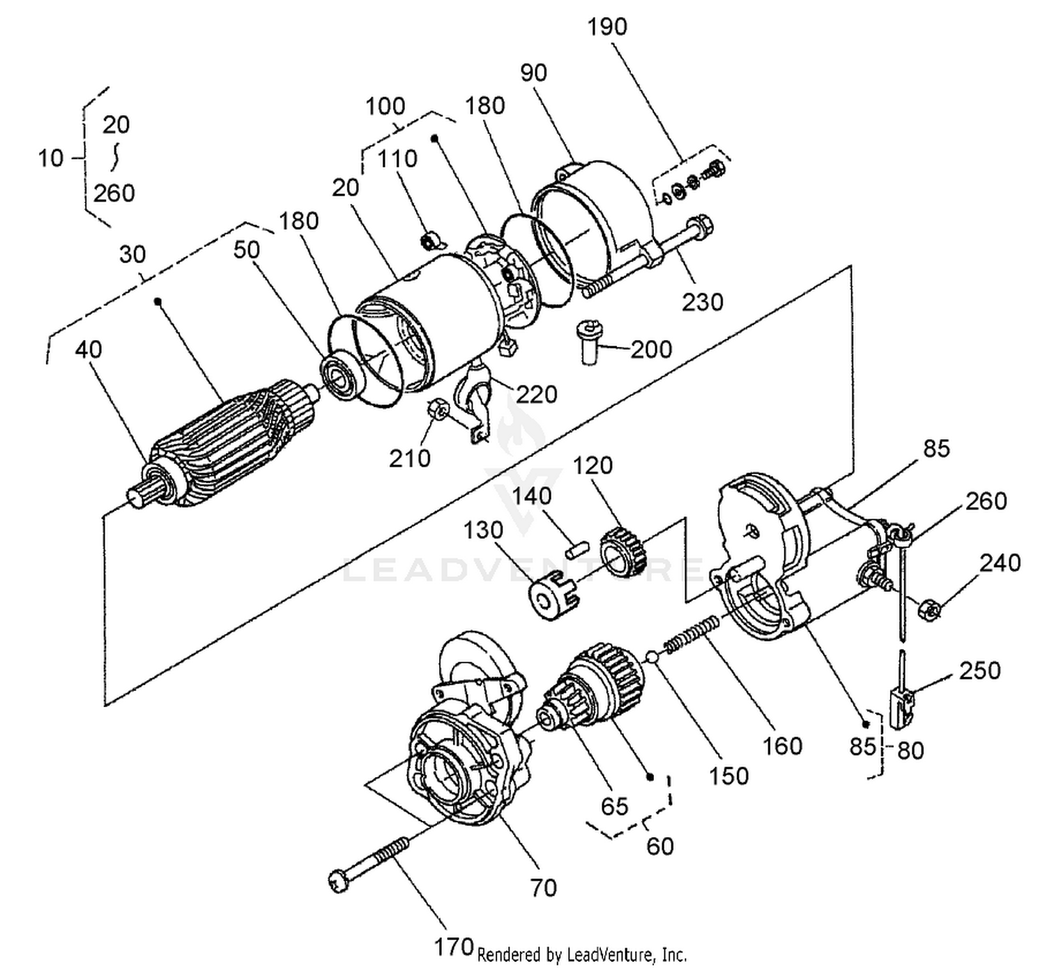 Starter (Component Part) Assembly
