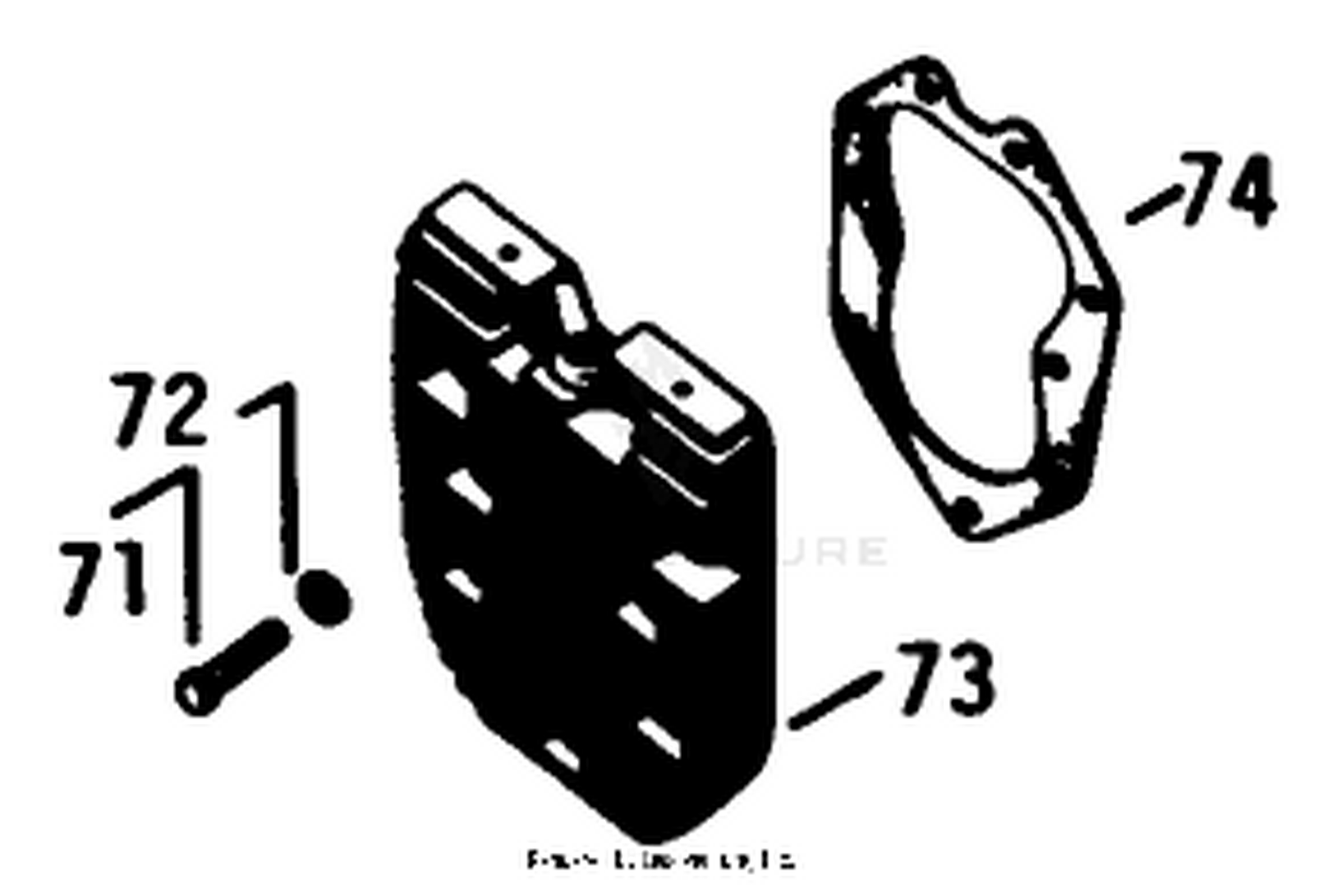 Cylinder Head-Engine Kohler No. K582qs Type No. Pc-36273a