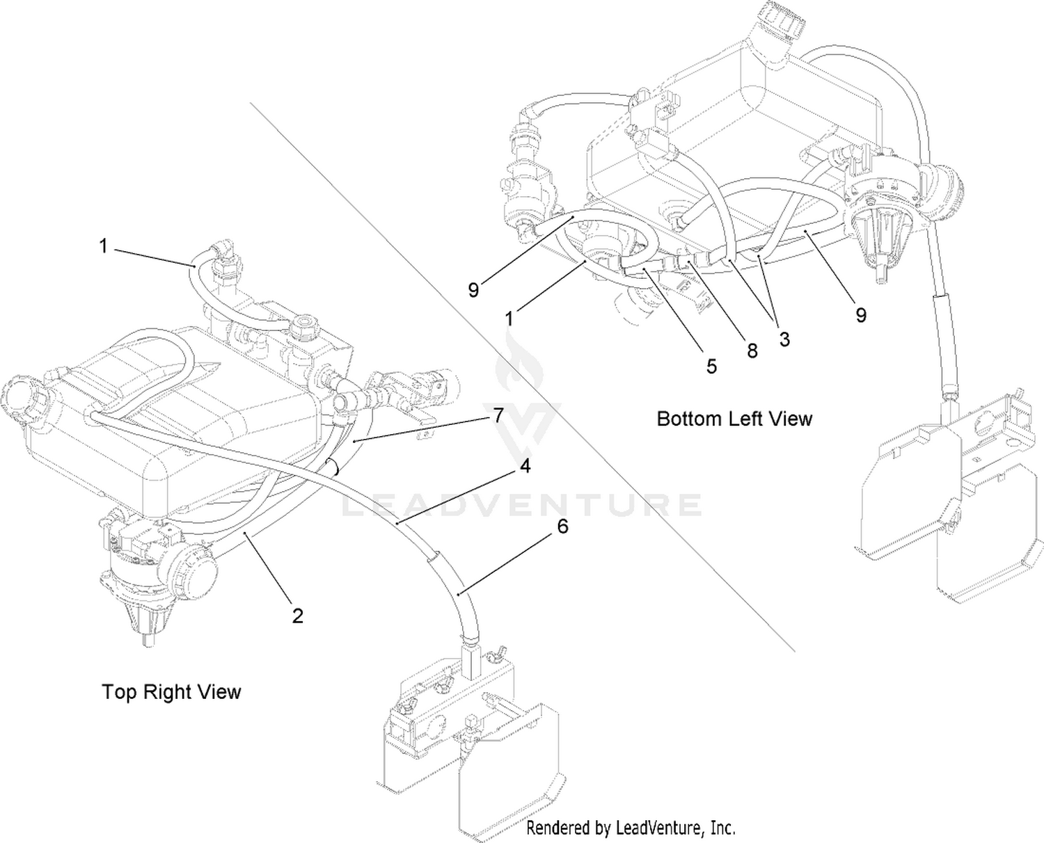 Hose Plumbing Assembly