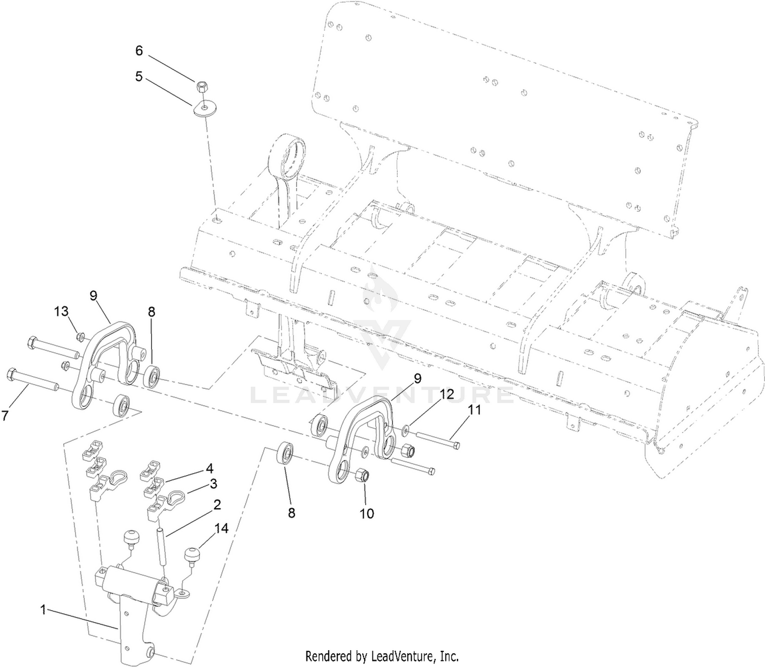 Roto-Link Damper Assembly