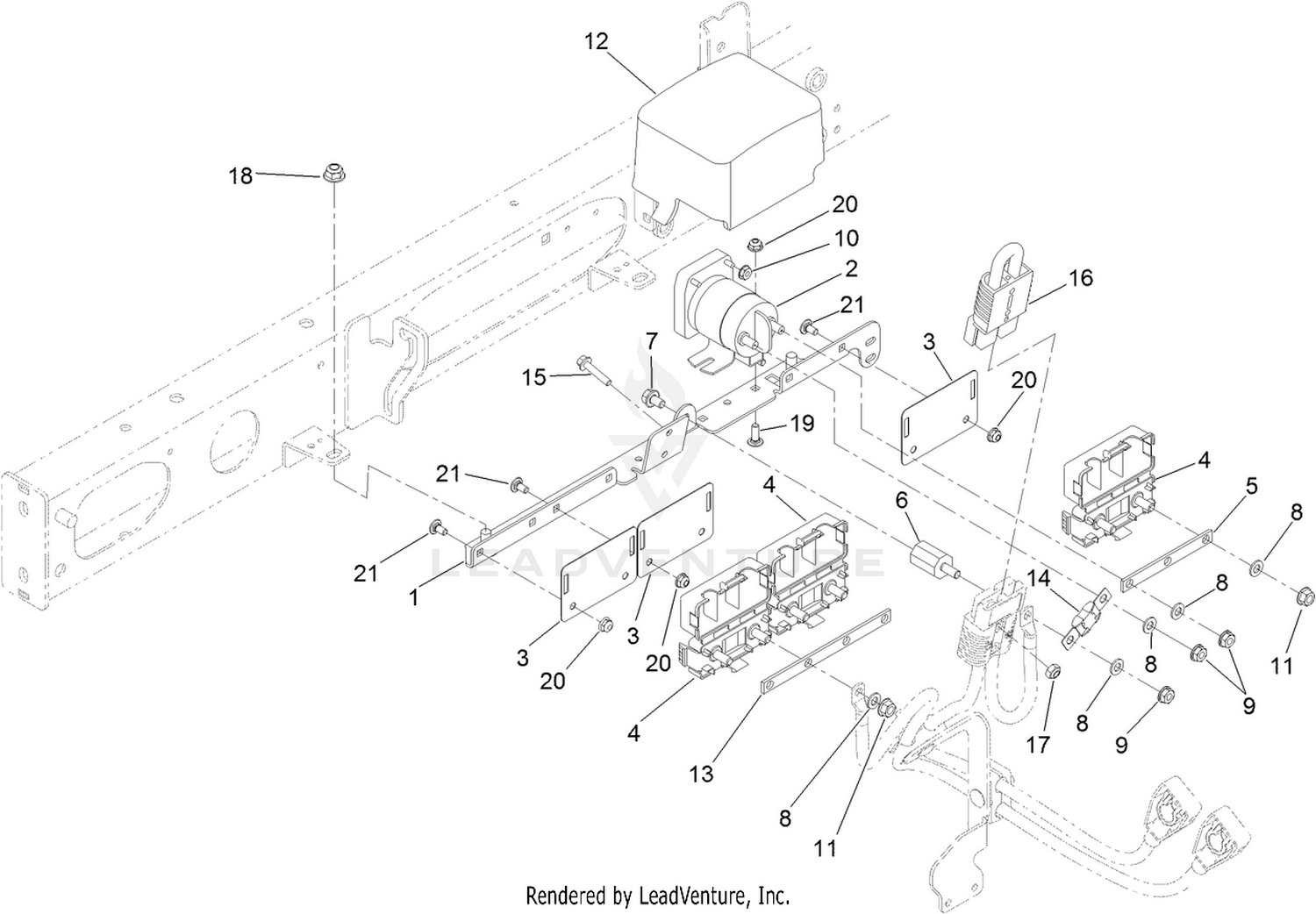 48 Volt Contactor Assembly
