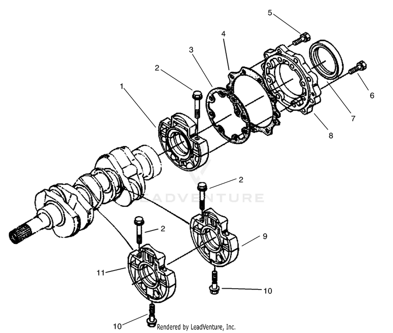 Main Bearing Case Assembly