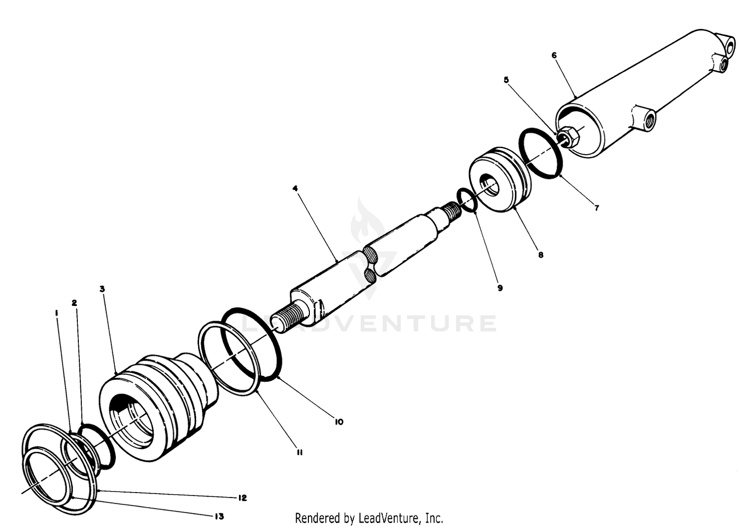 Hydraulic Cylinder No. 61-0090