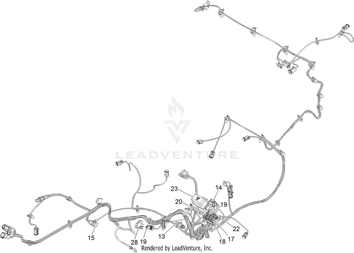 Wire Harness Assembly No. 122-3753