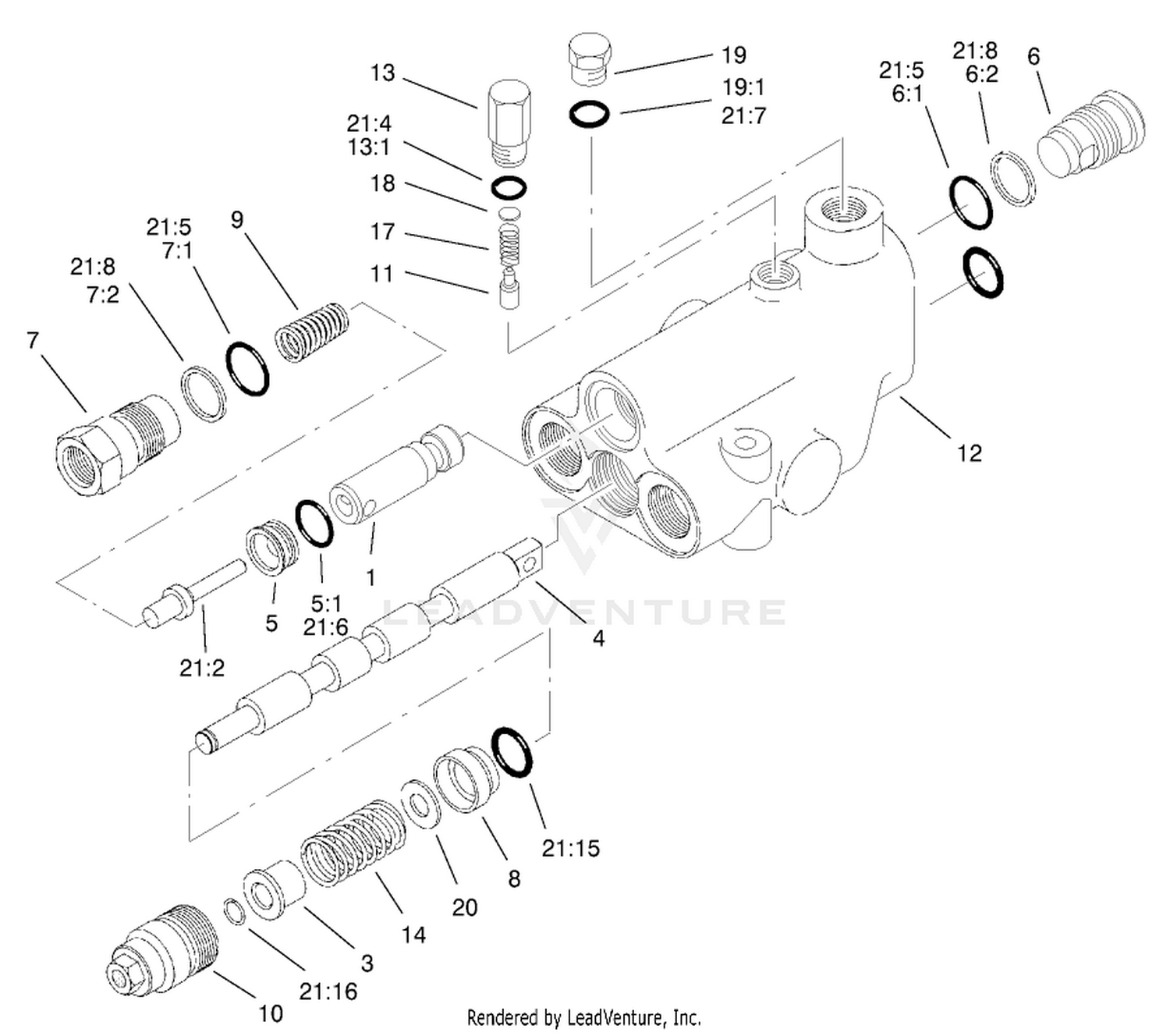 Valve Assembly No. 95-8689