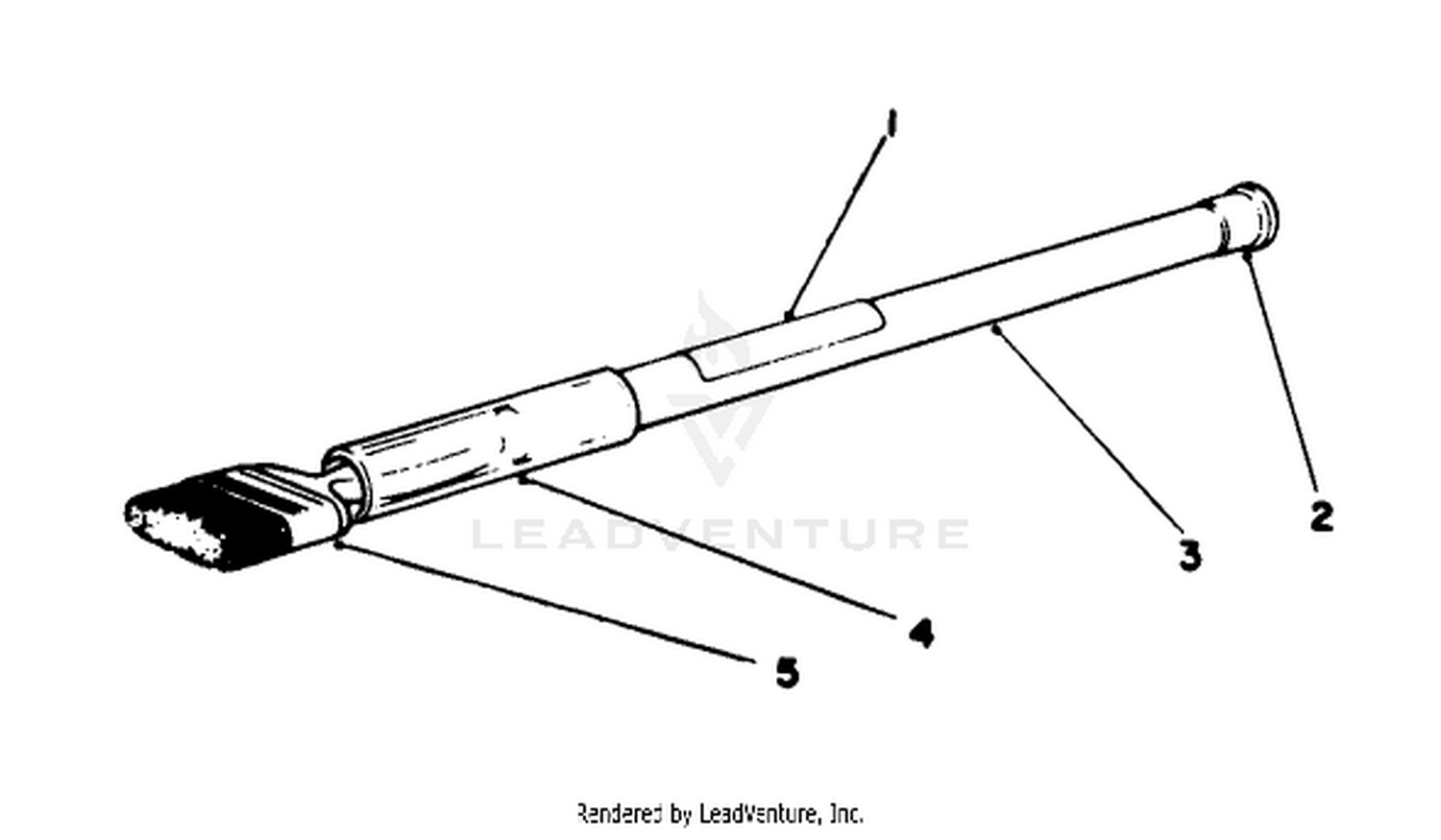 Backlapping Brush Assembly No. 29-9100