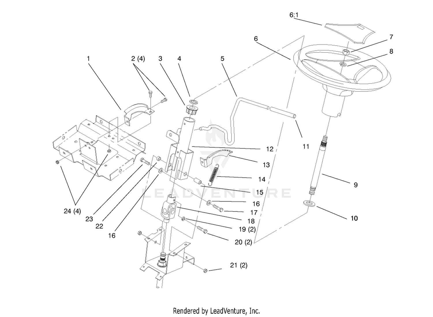Steering Wheel And Tilt