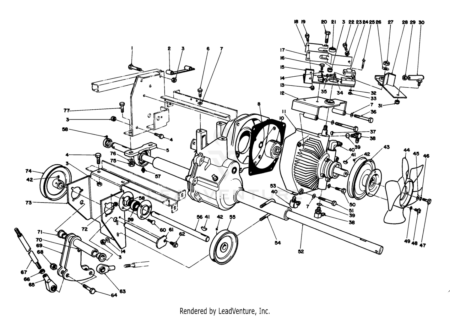 Transmission  Differential Assembly