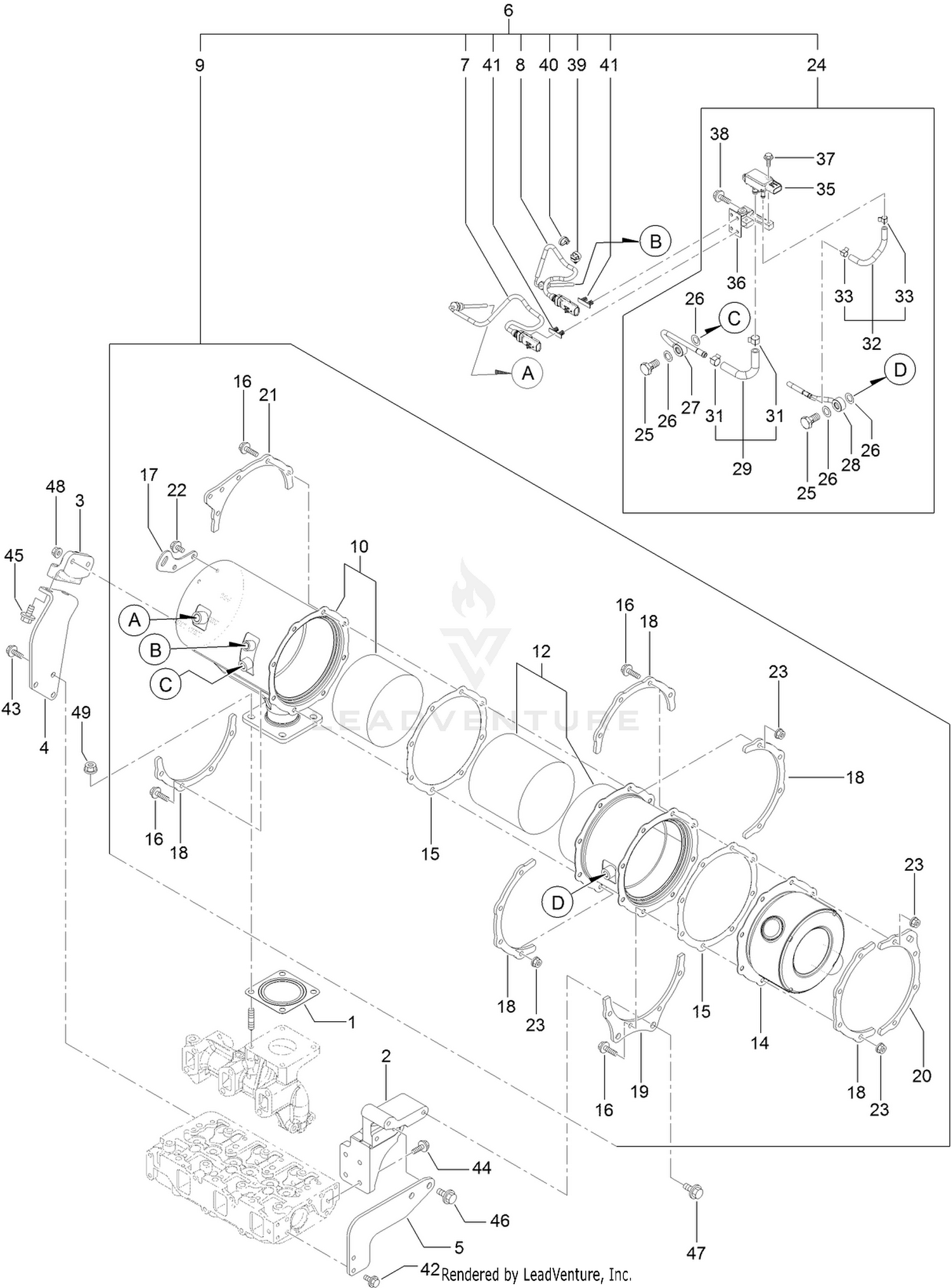 Diesel Particulate Filter Assembly