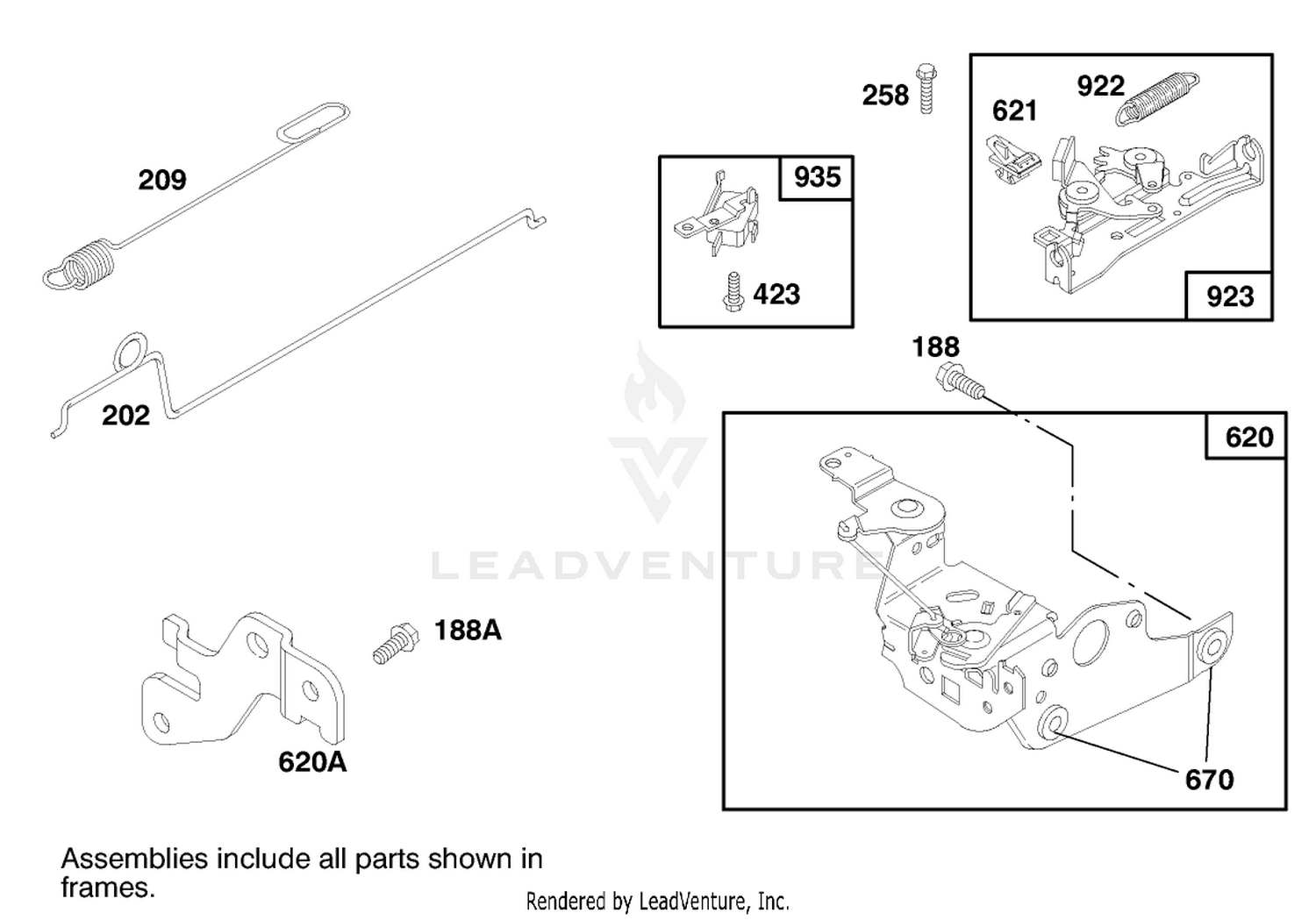 Engine Briggs  Stratton Model 12h807-0660-01 3