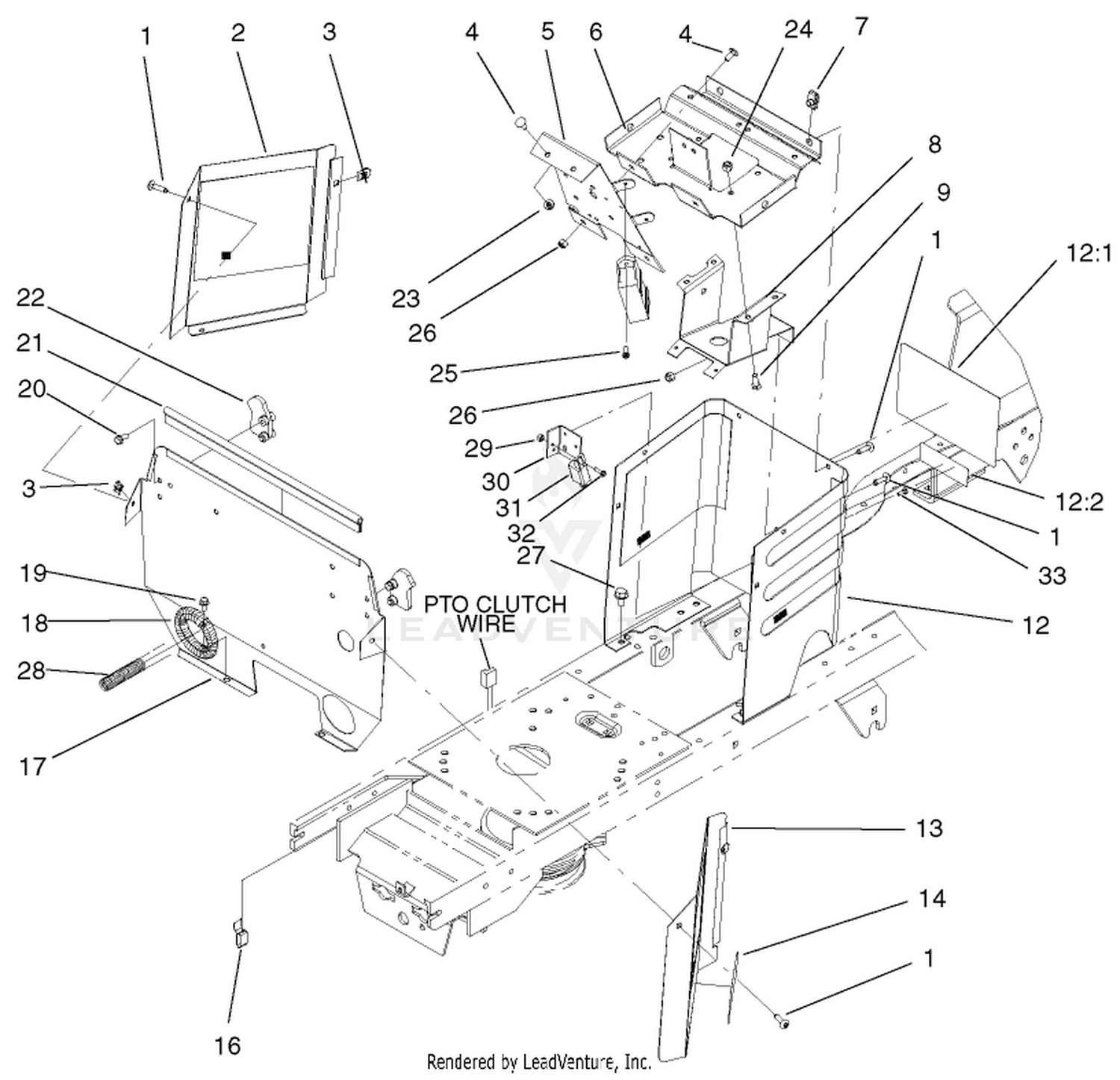 Hoodstand And Firewall Assembly