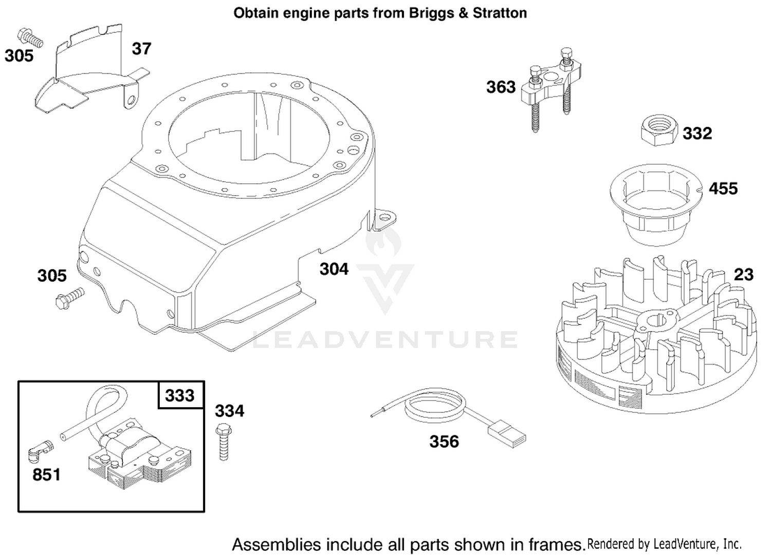 Engine Briggs  Stratton Model 12f802-0667-01 7