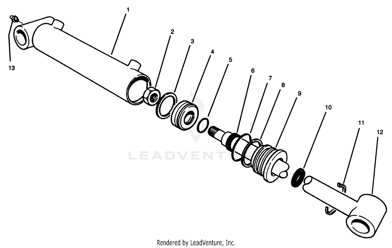 Hydraulic Cylinder No. 83-7480