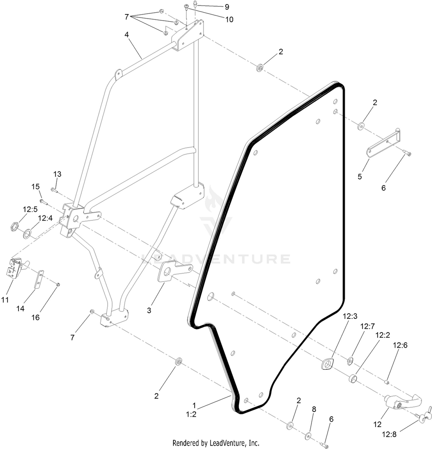 LH Door Assembly