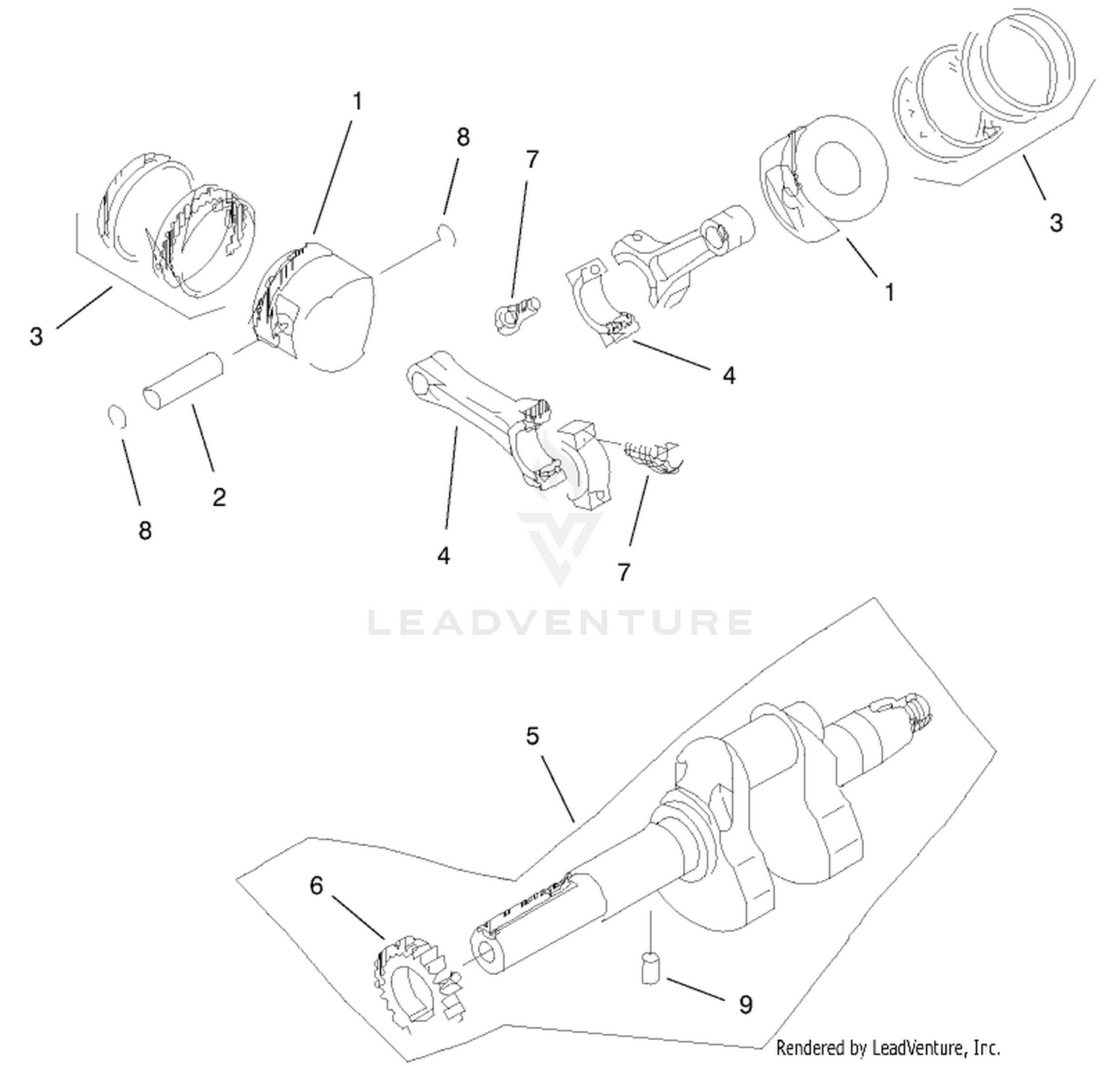 Piston  Crankshaft Assembly