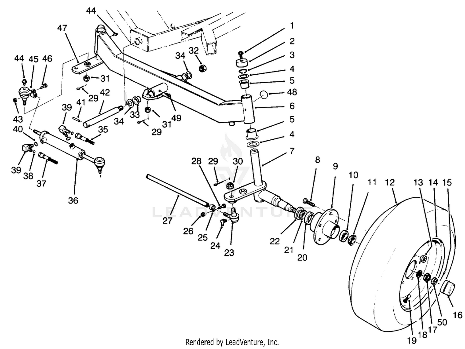 Steering Axle