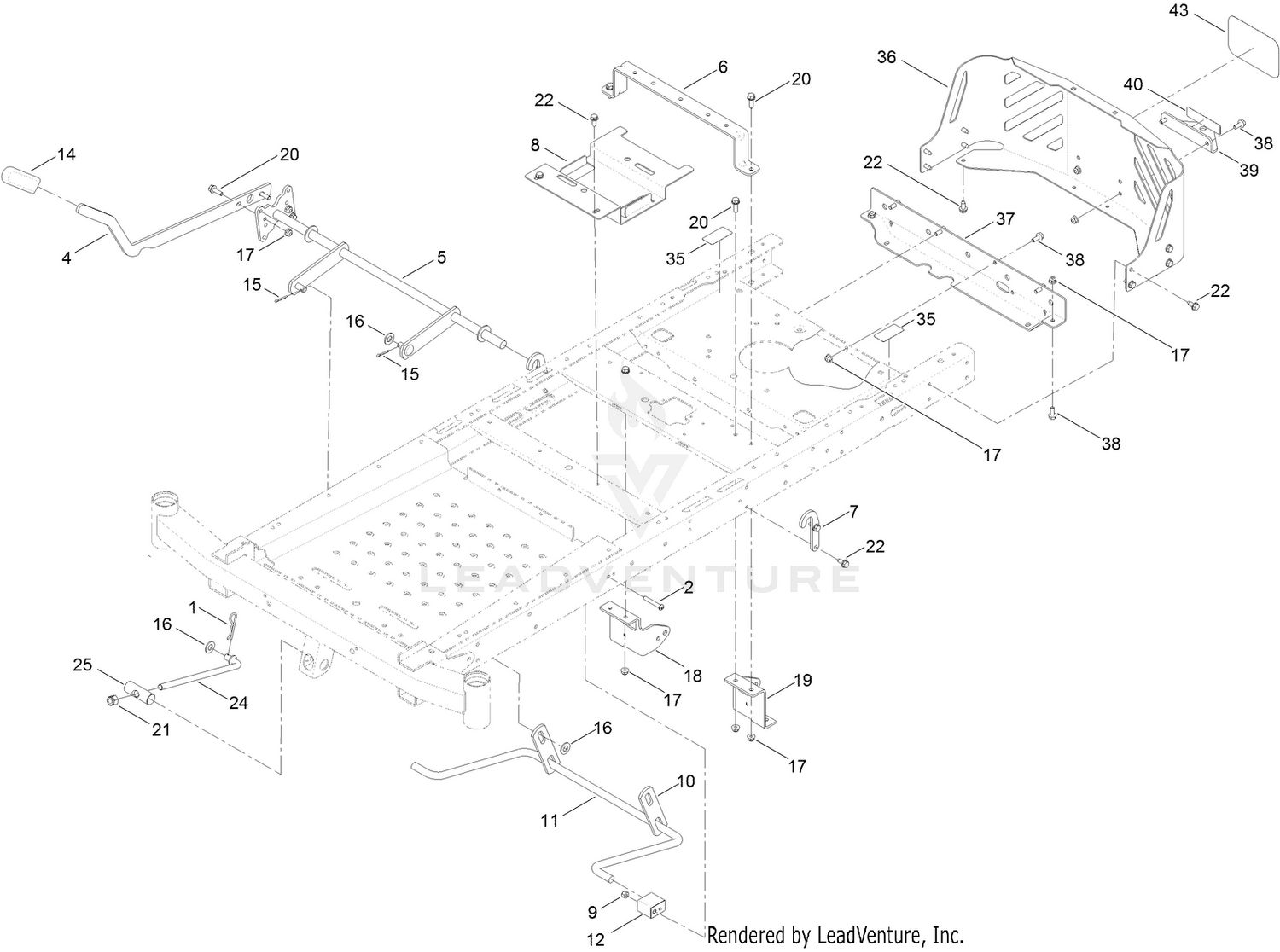 Deck Lift Assembly