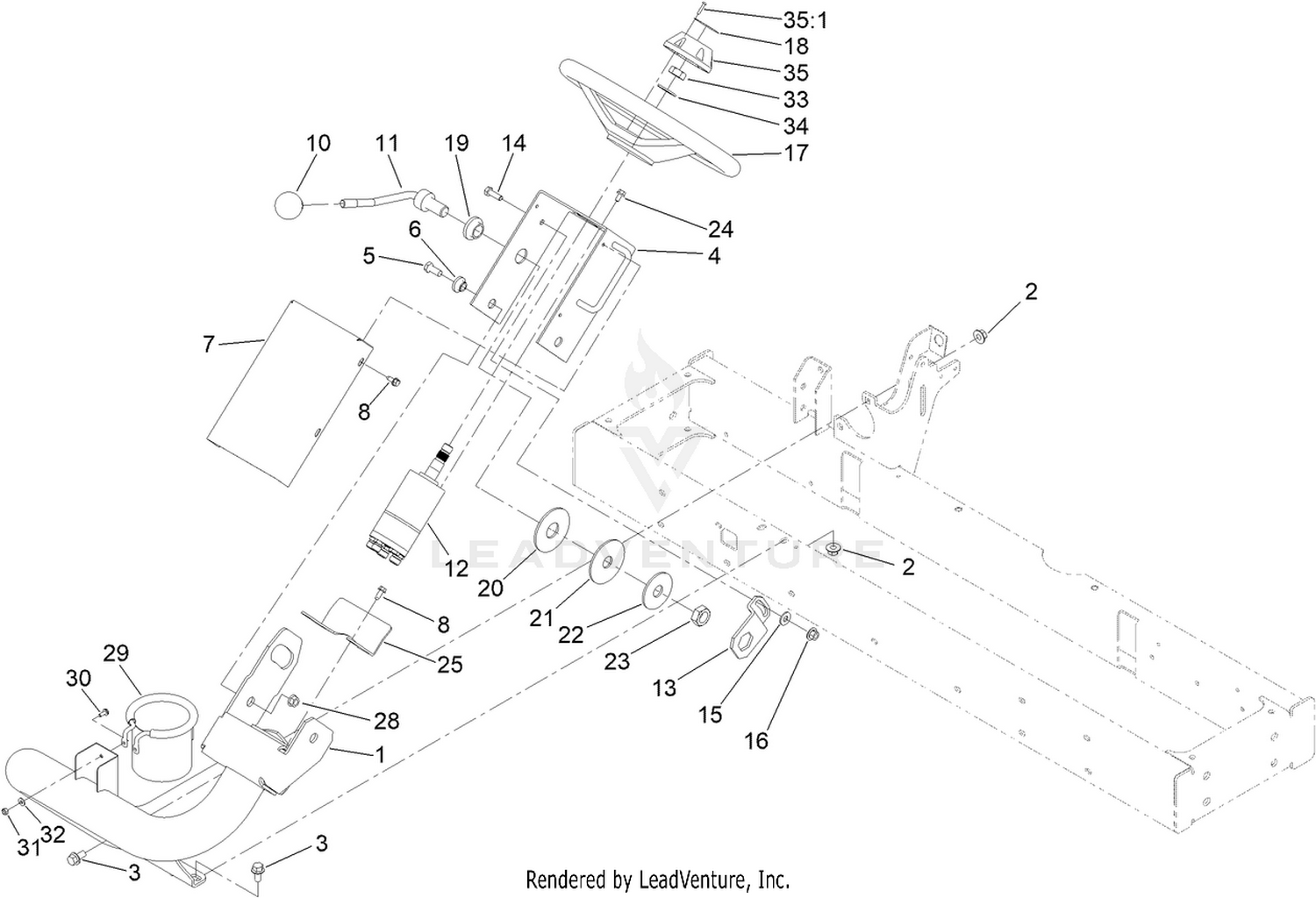 Steering Arm Assembly