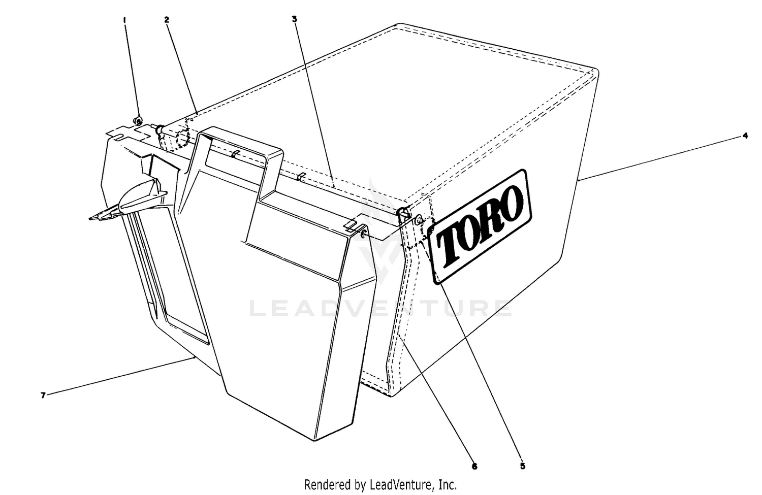 Grass Bag Assembly No. 11-0189