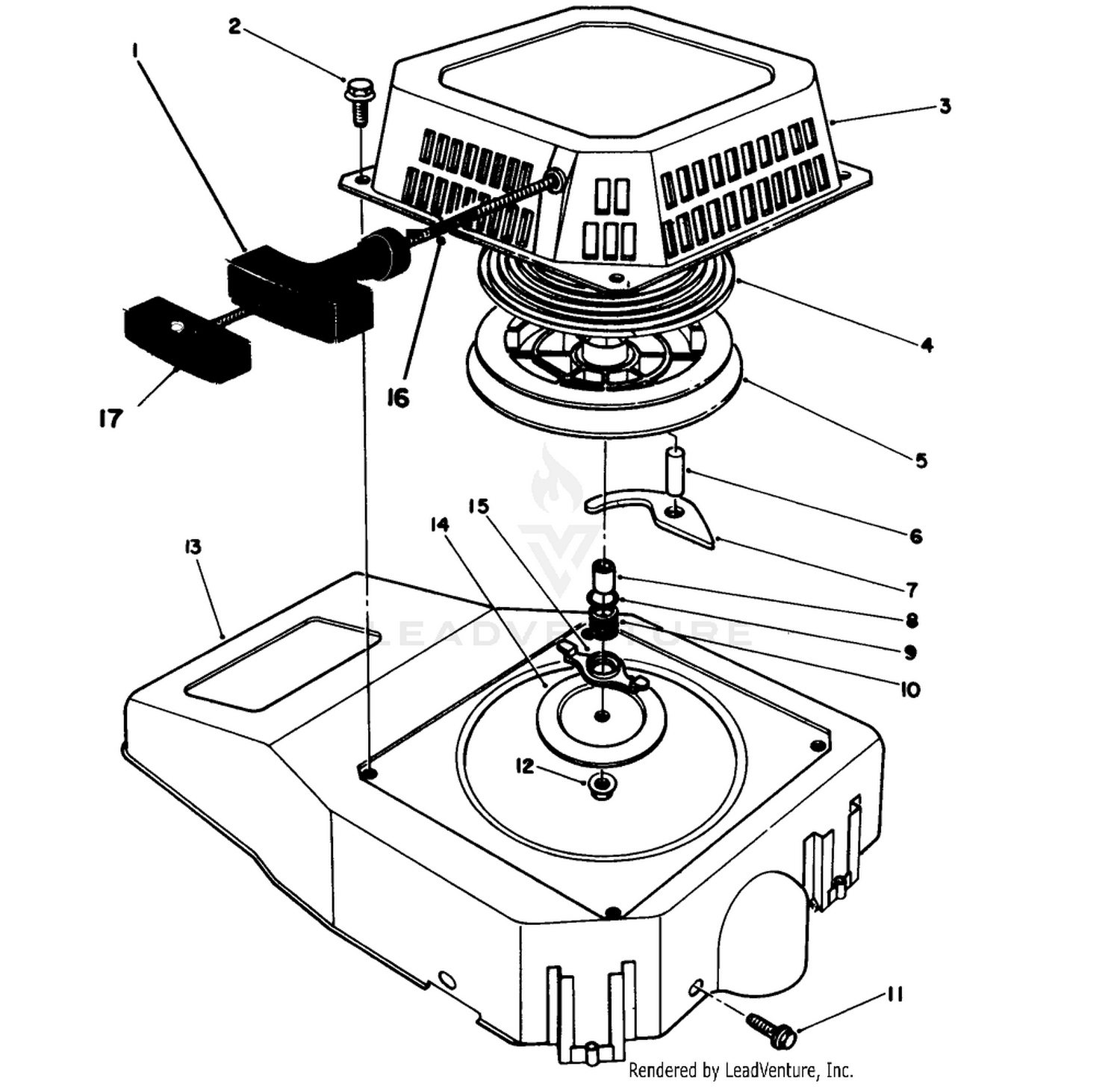 Recoil Assembly (engine No. Vmm1-3)