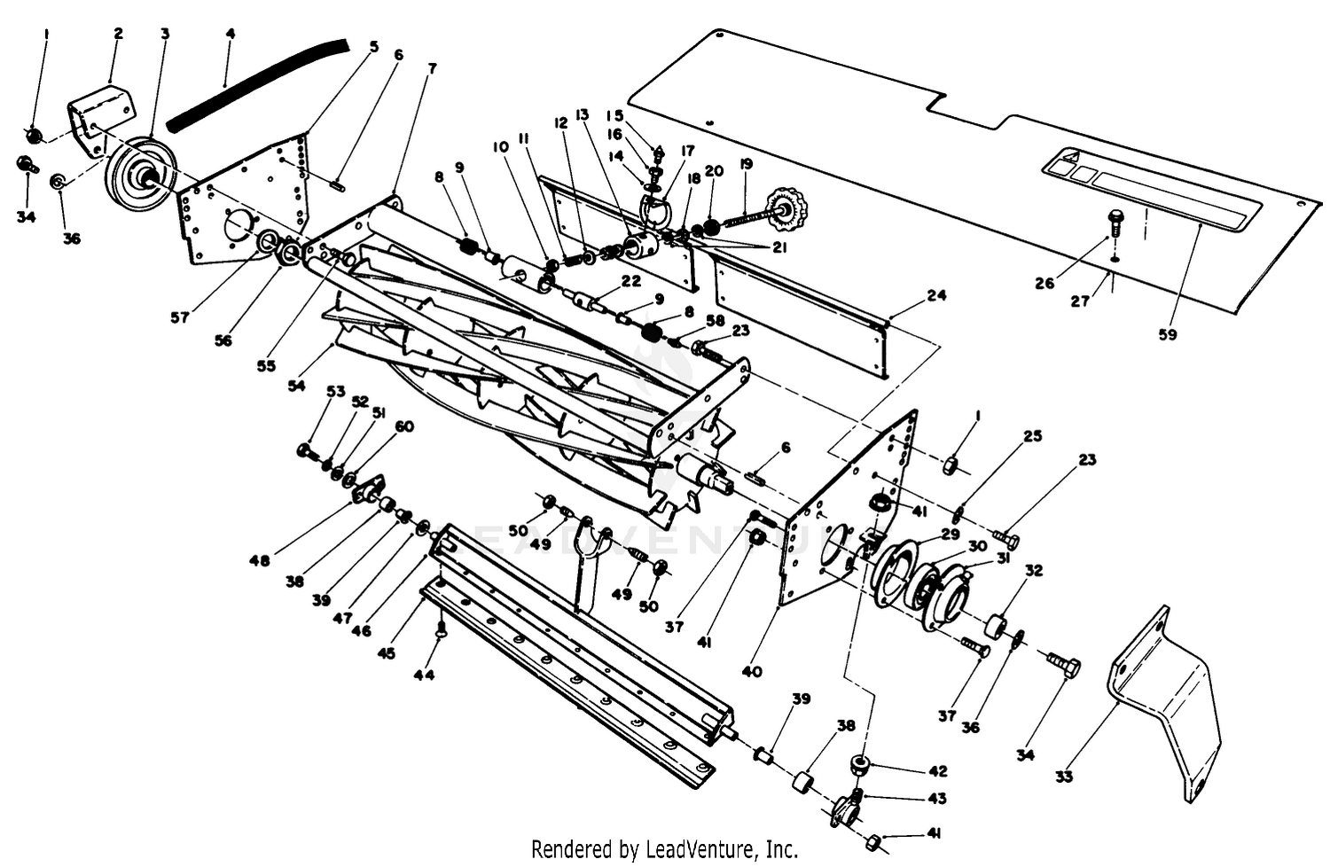 8  11 Blade Cutting Unit Reel Assembly (continued)