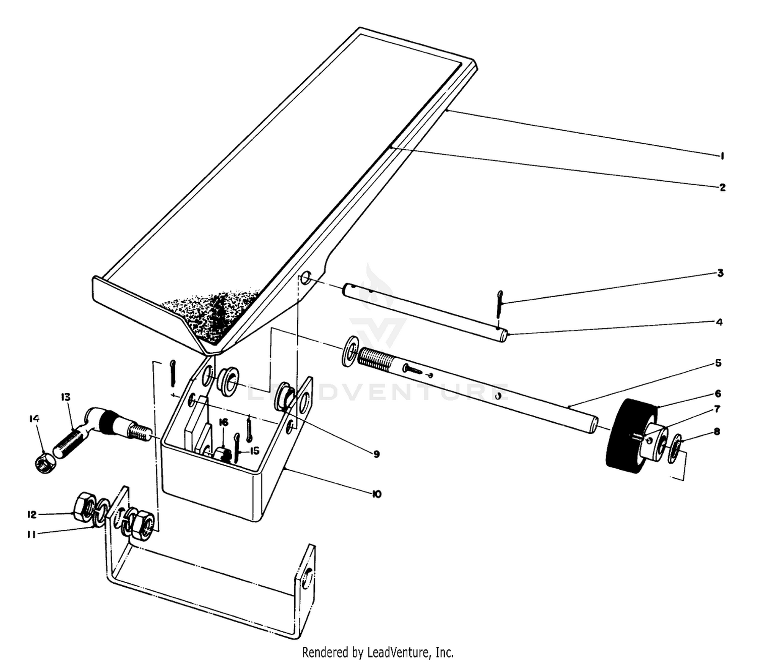 Traction Pedal Assembly