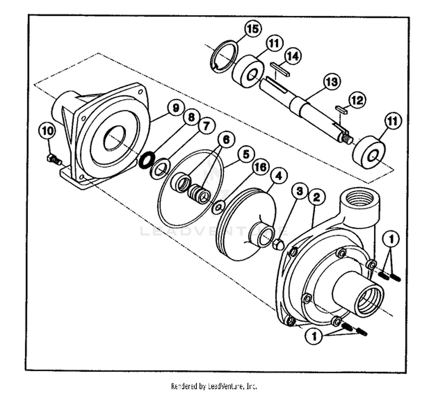 CENTRIFUGAL PUMP (93-0848)