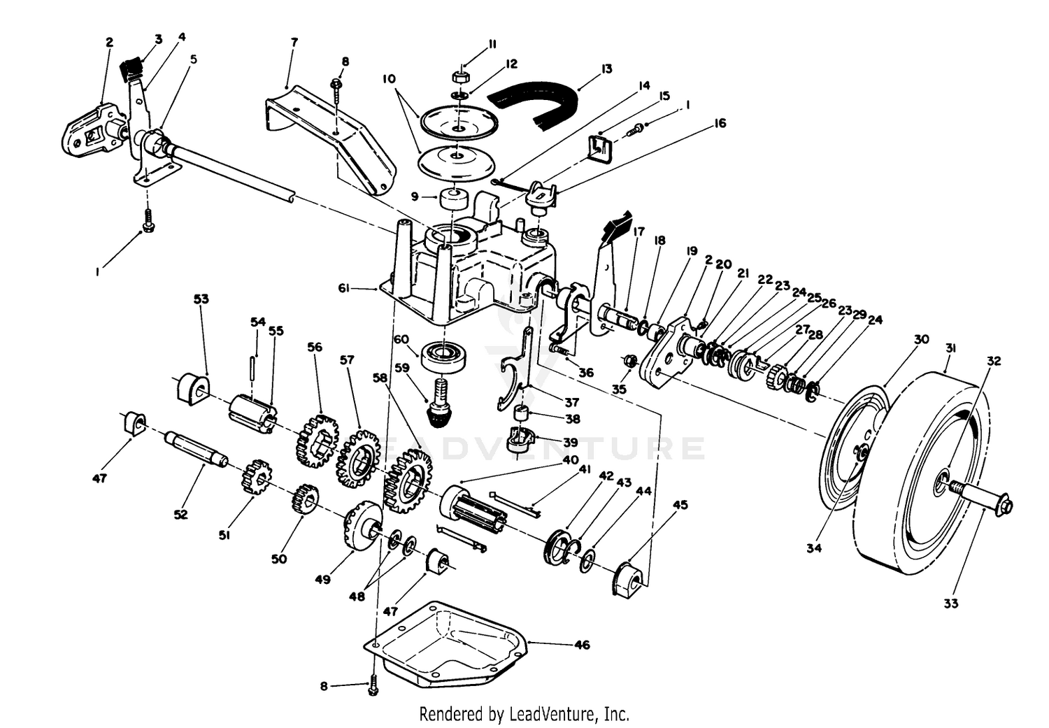 Gear Case Assembly