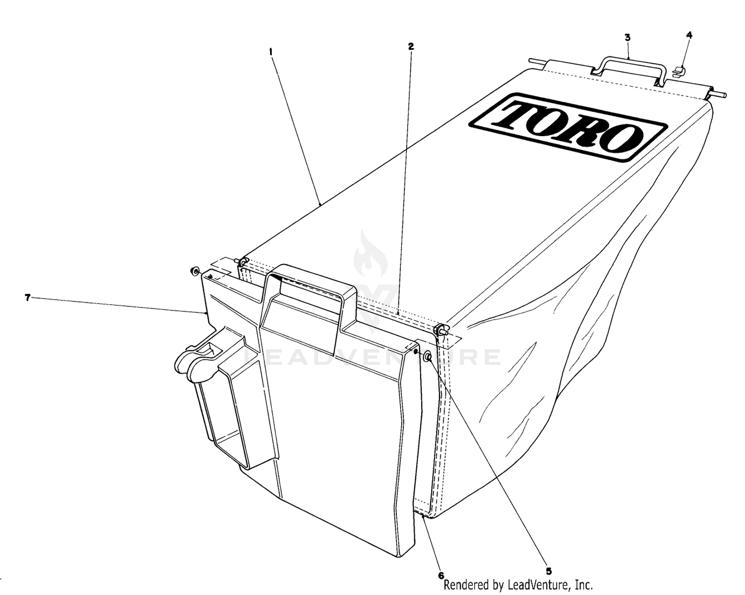 Grass Bag Assembly No. 11-4949