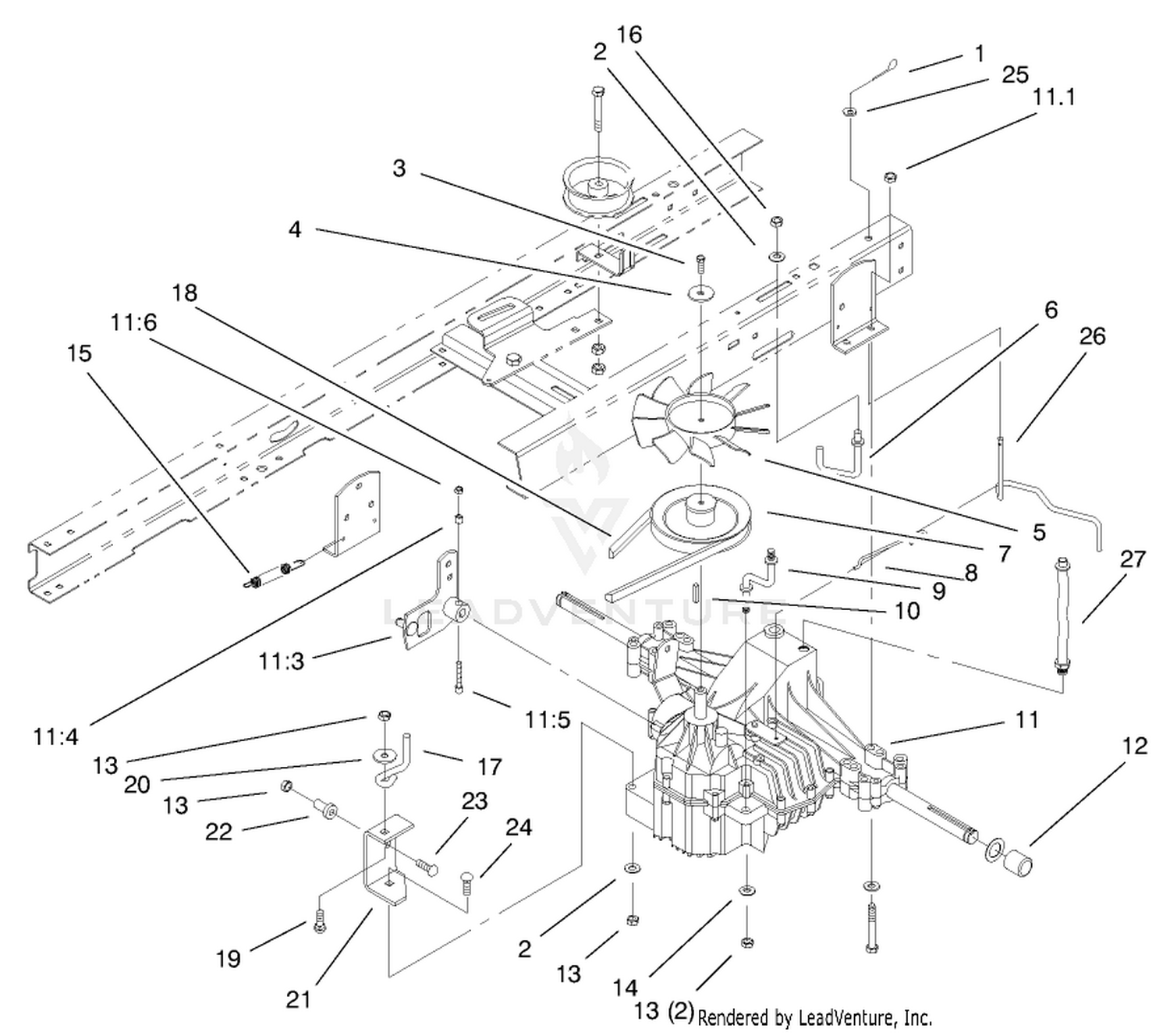 Hydro Transaxle Assembly