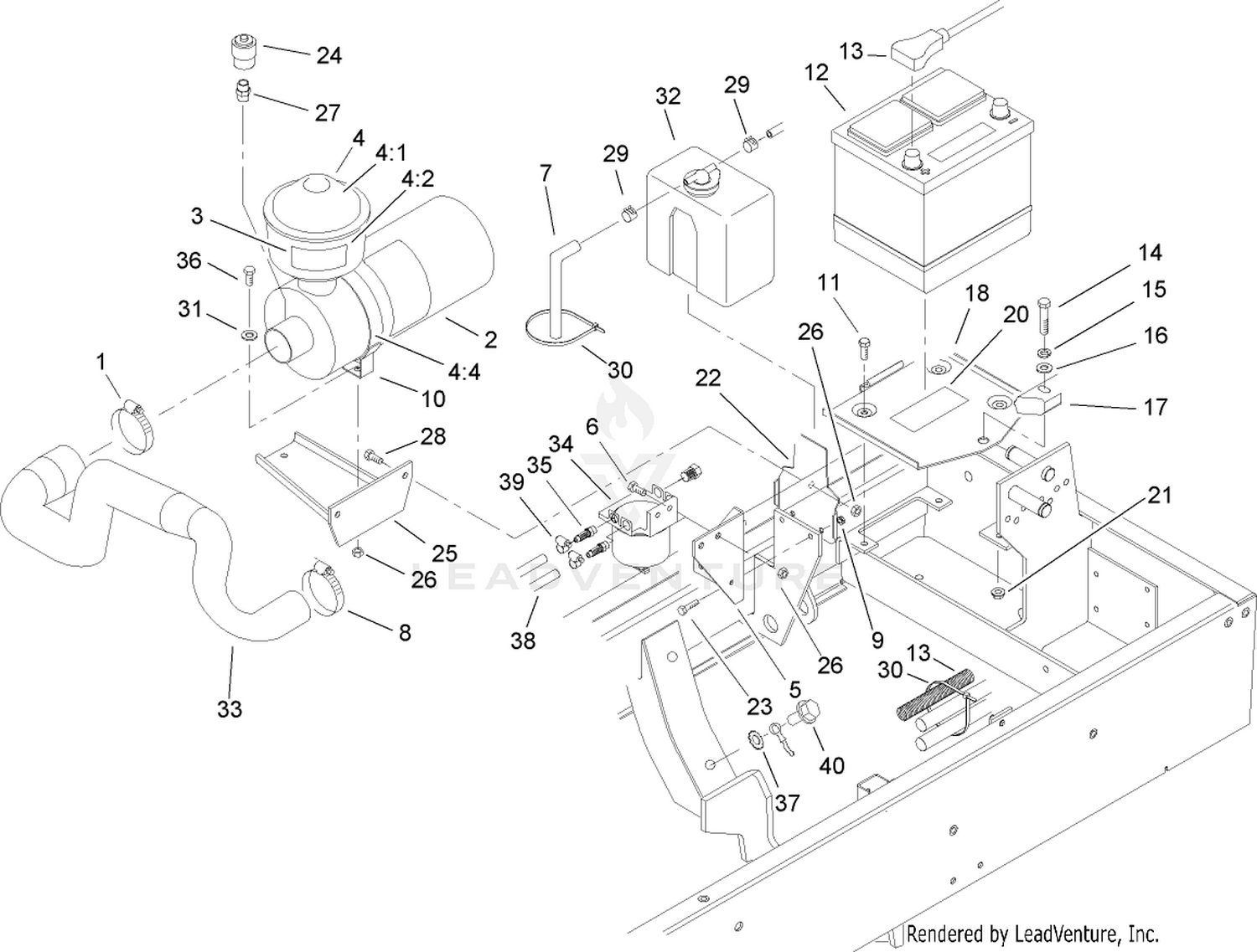 Engine Components Assembly