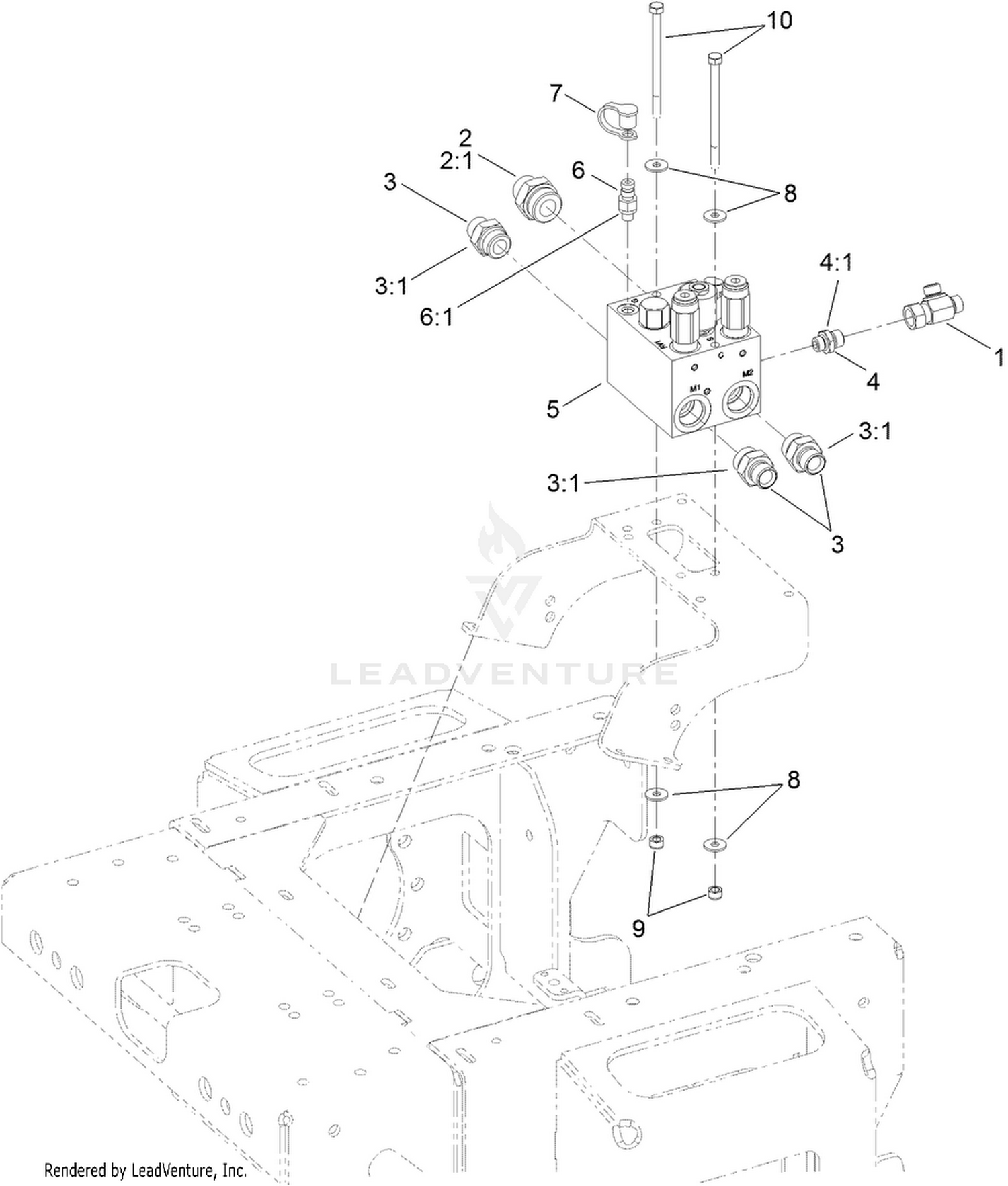 Cutter Manifold Assembly