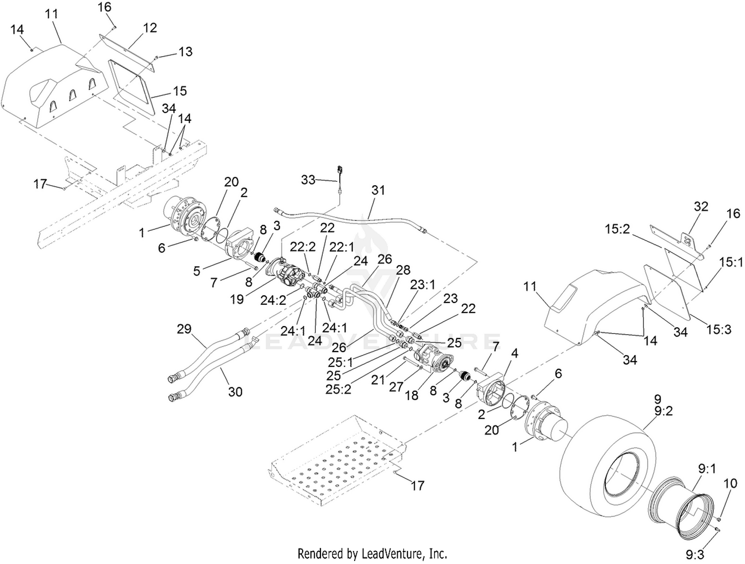 Rear Drive Assembly