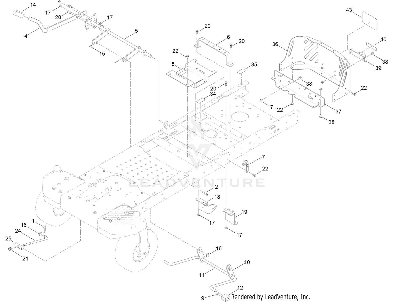 Deck Lift Assembly